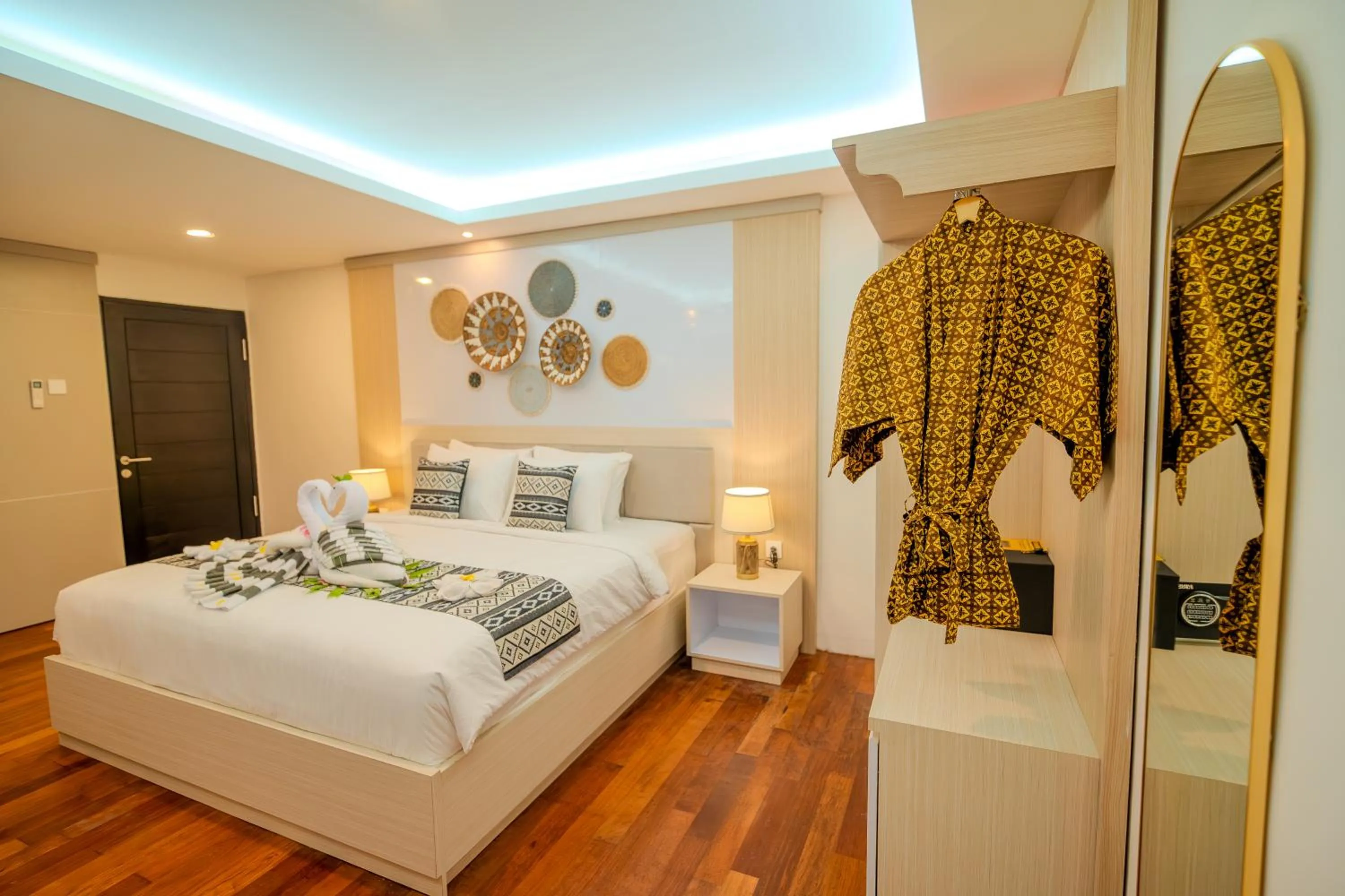 Bed in Mamo Hotel Uluwatu