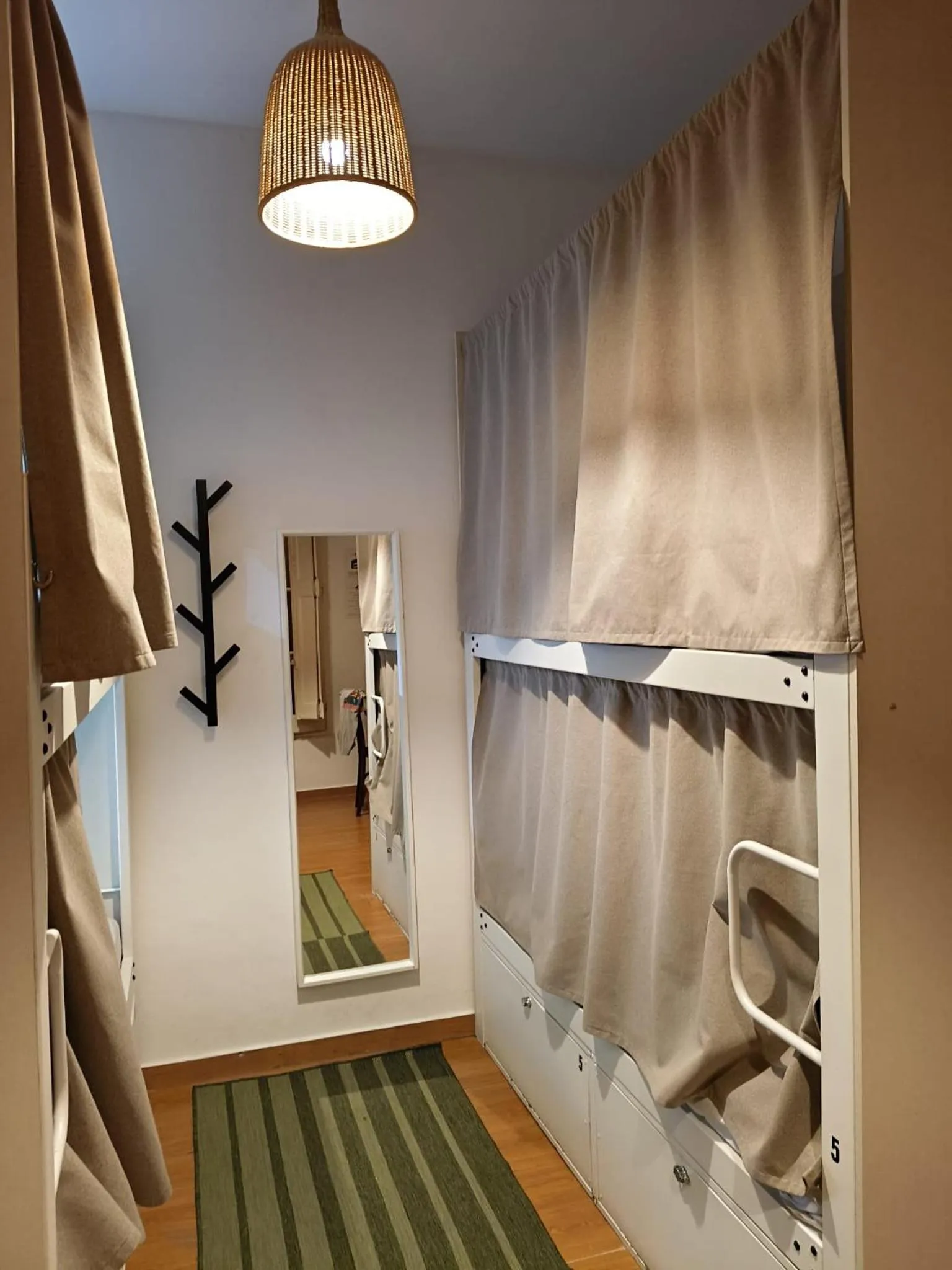 bunk bed in Mediterranean Hostel Barcelona