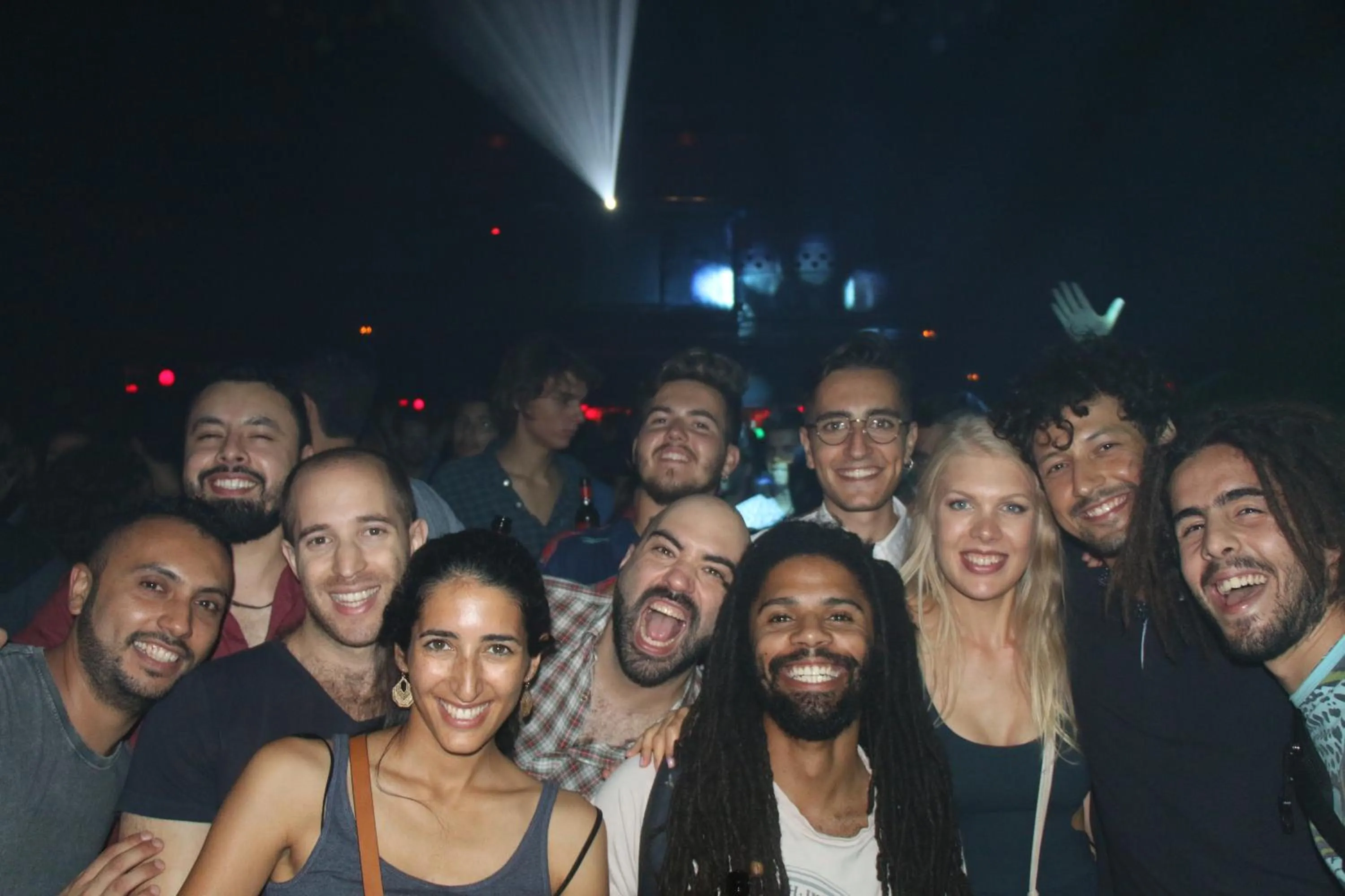 People in Mediterranean Hostel Barcelona