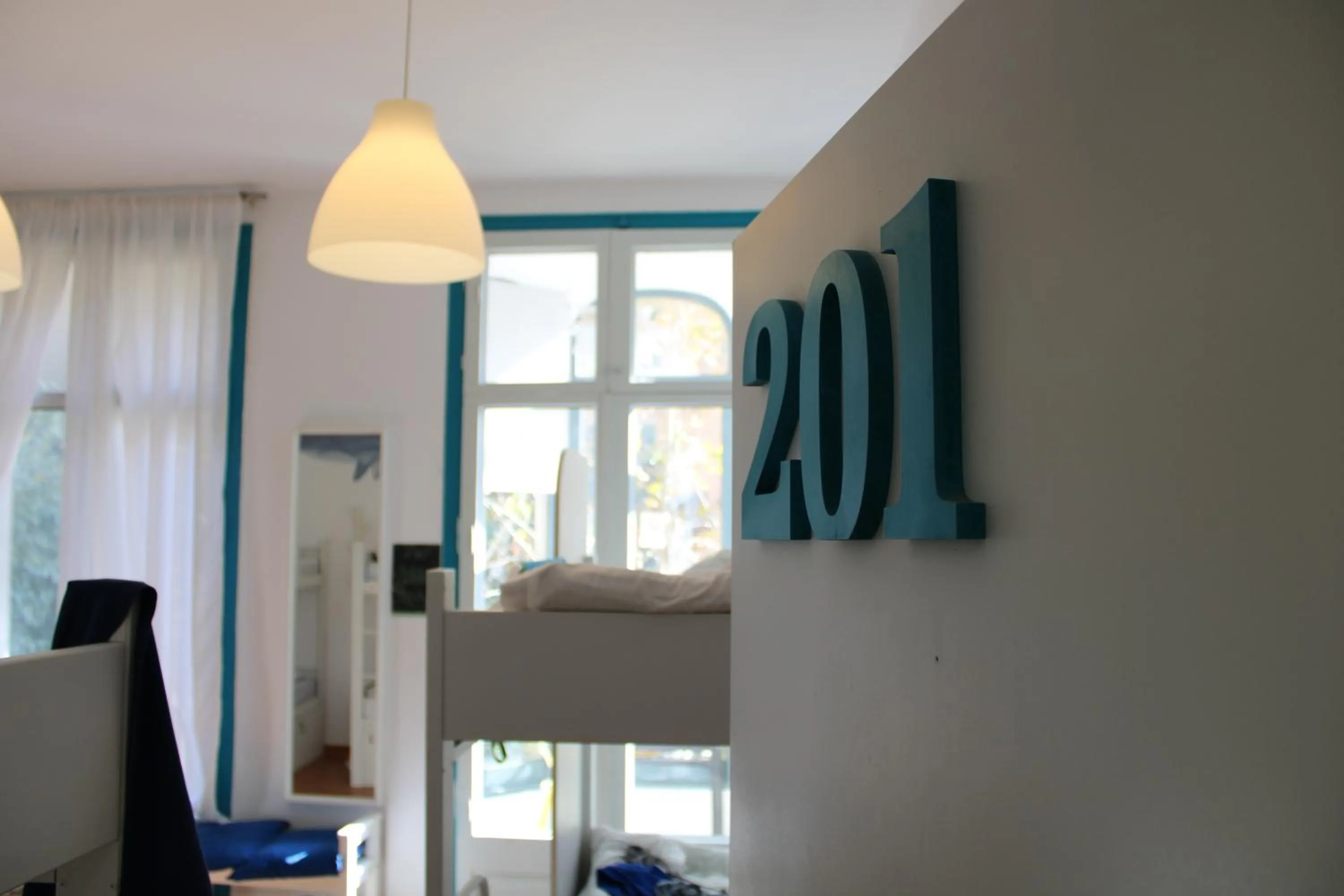 bunk bed in Mediterranean Hostel Barcelona