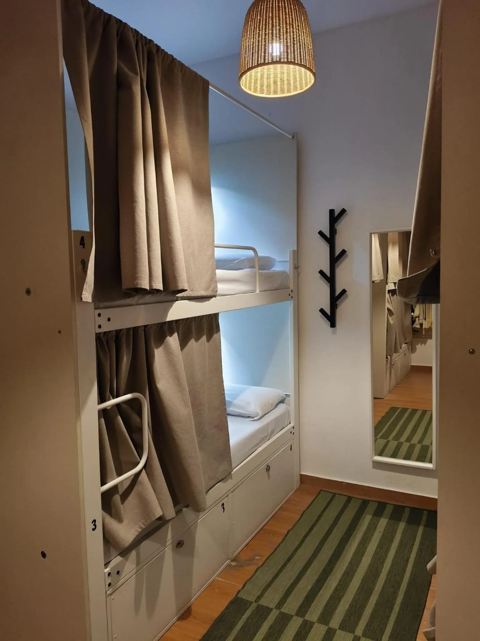 bunk bed, Bed in Mediterranean Hostel Barcelona