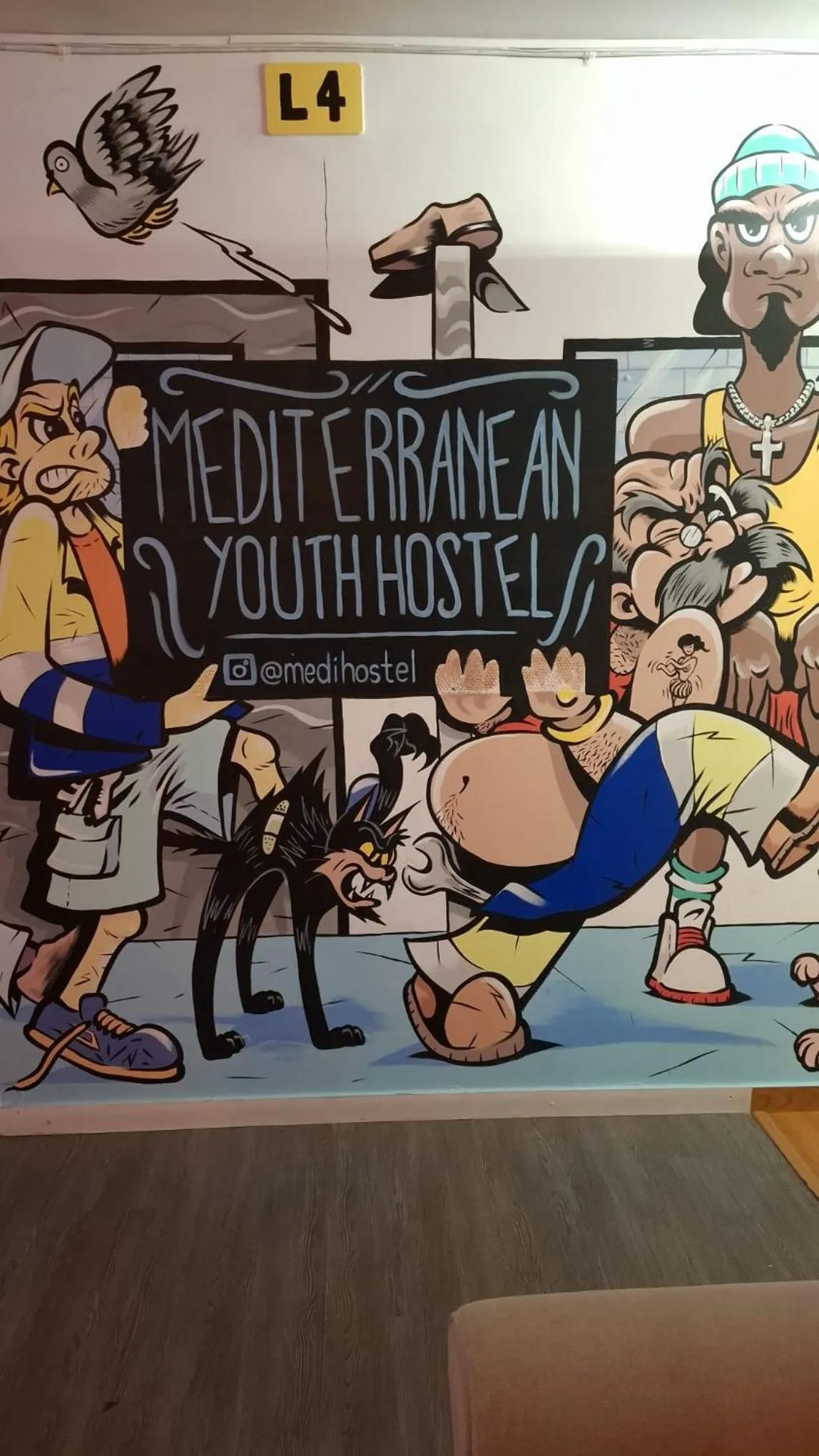 Property logo or sign in Mediterranean Hostel Barcelona