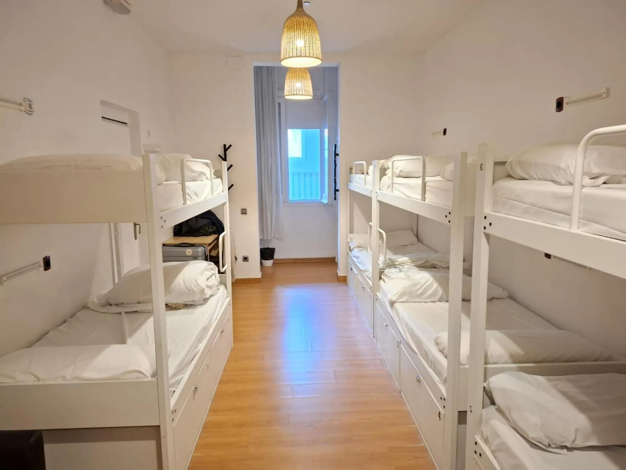 Bed in Mediterranean Hostel Barcelona