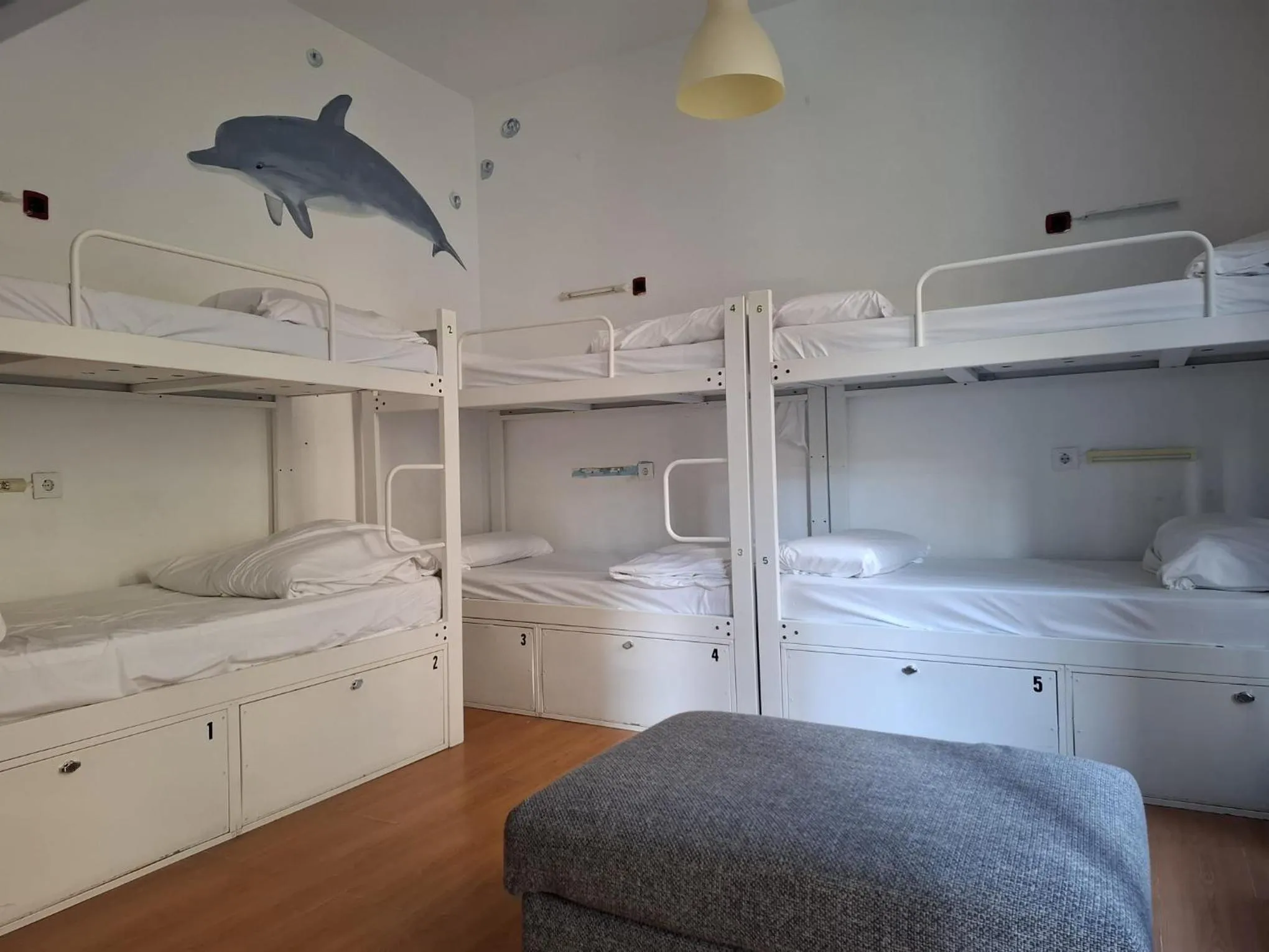 Bed in Mediterranean Hostel Barcelona