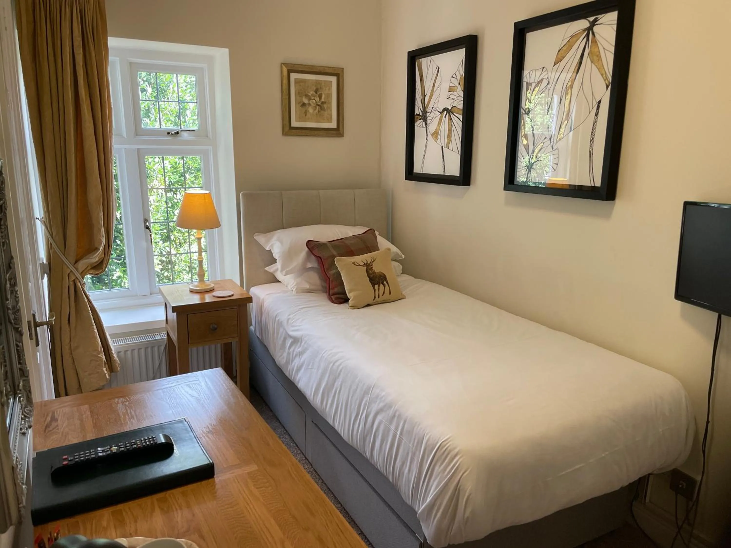 Bed in Easington Guest House