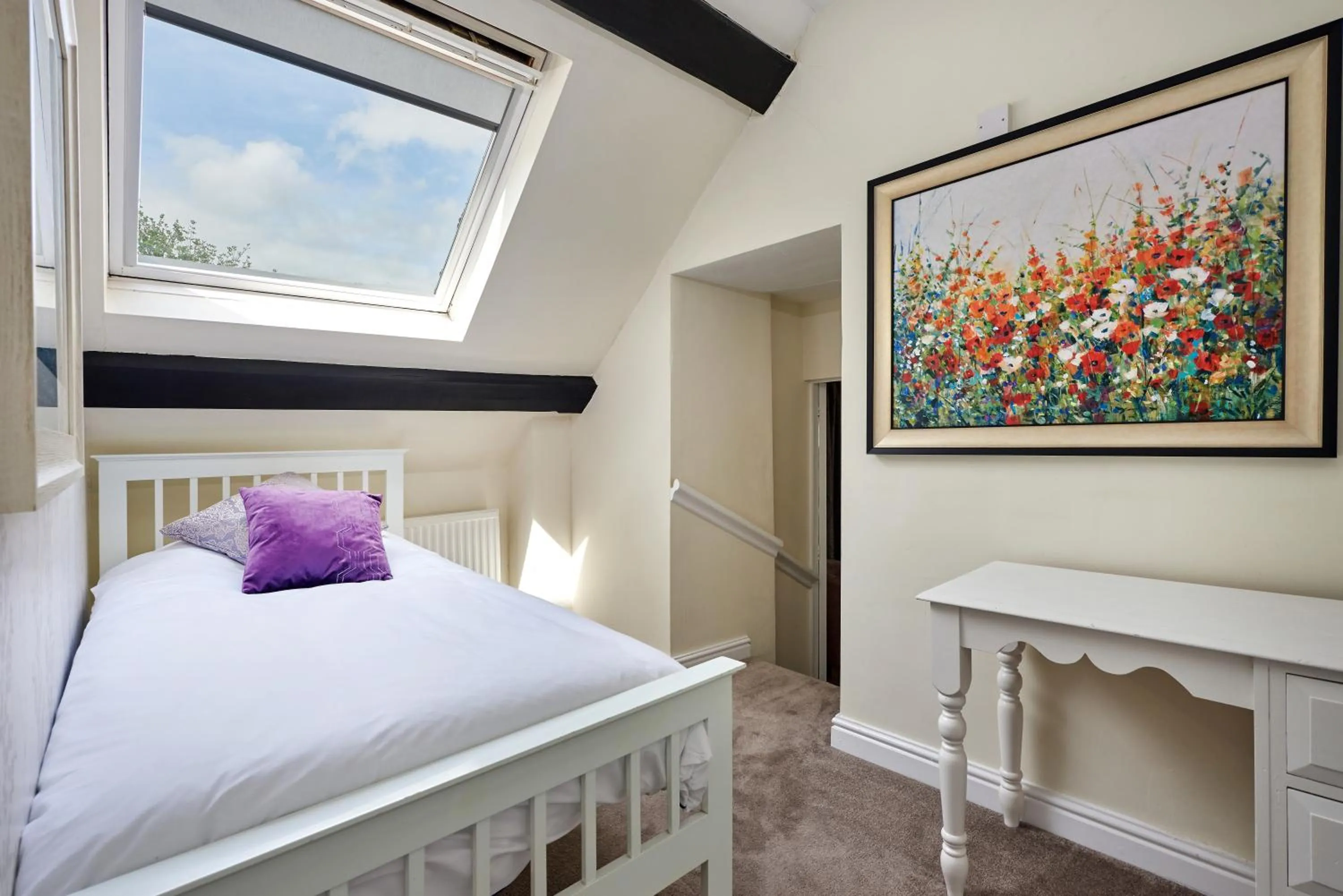 Bed in Easington Guest House