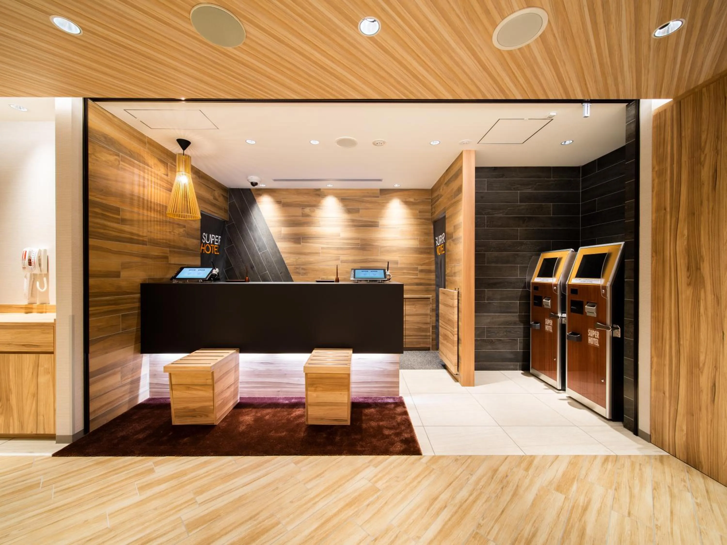 Area and facilities in Super Hotel Tokyo Shiba