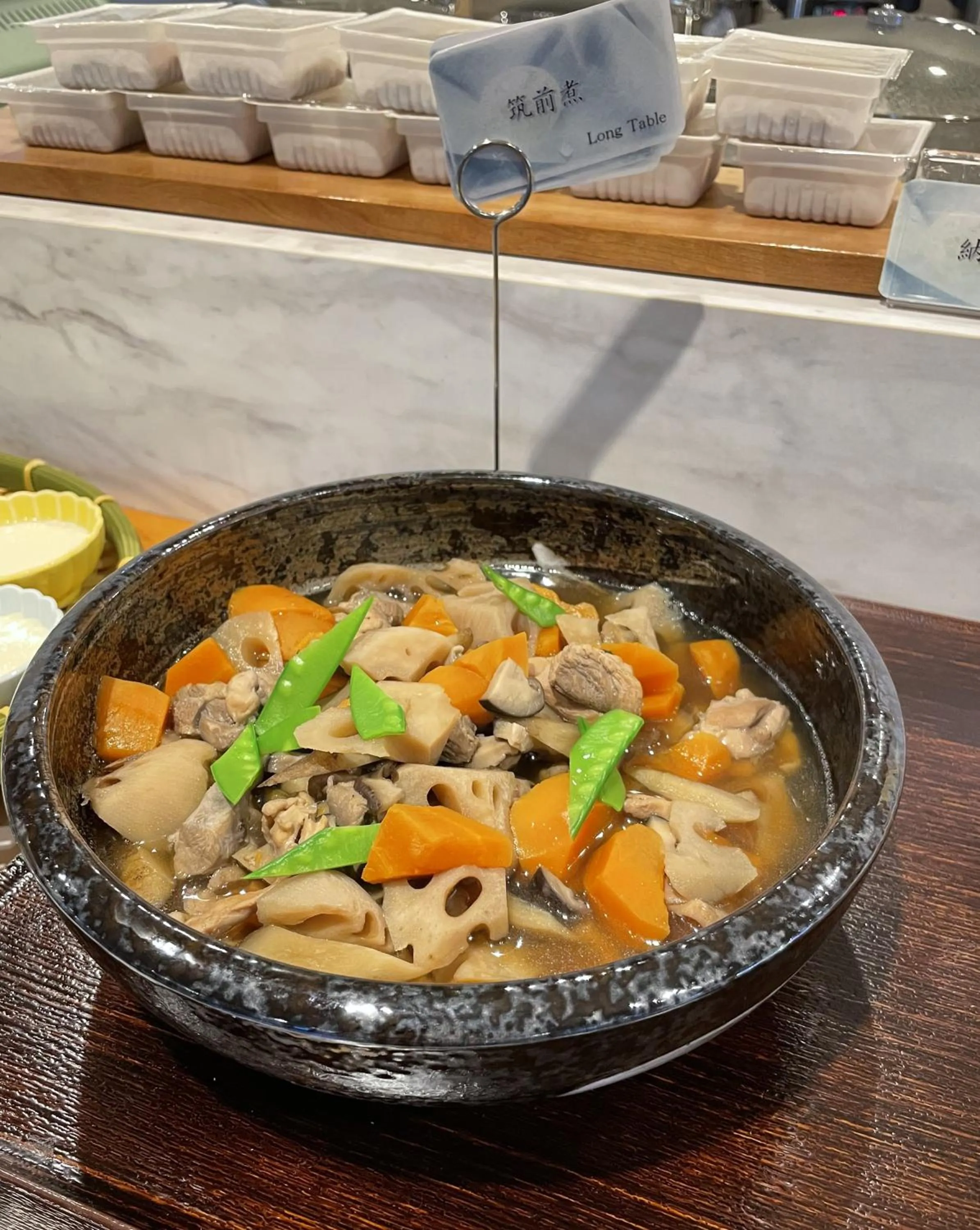 Food in Osaka Riverside Hotel