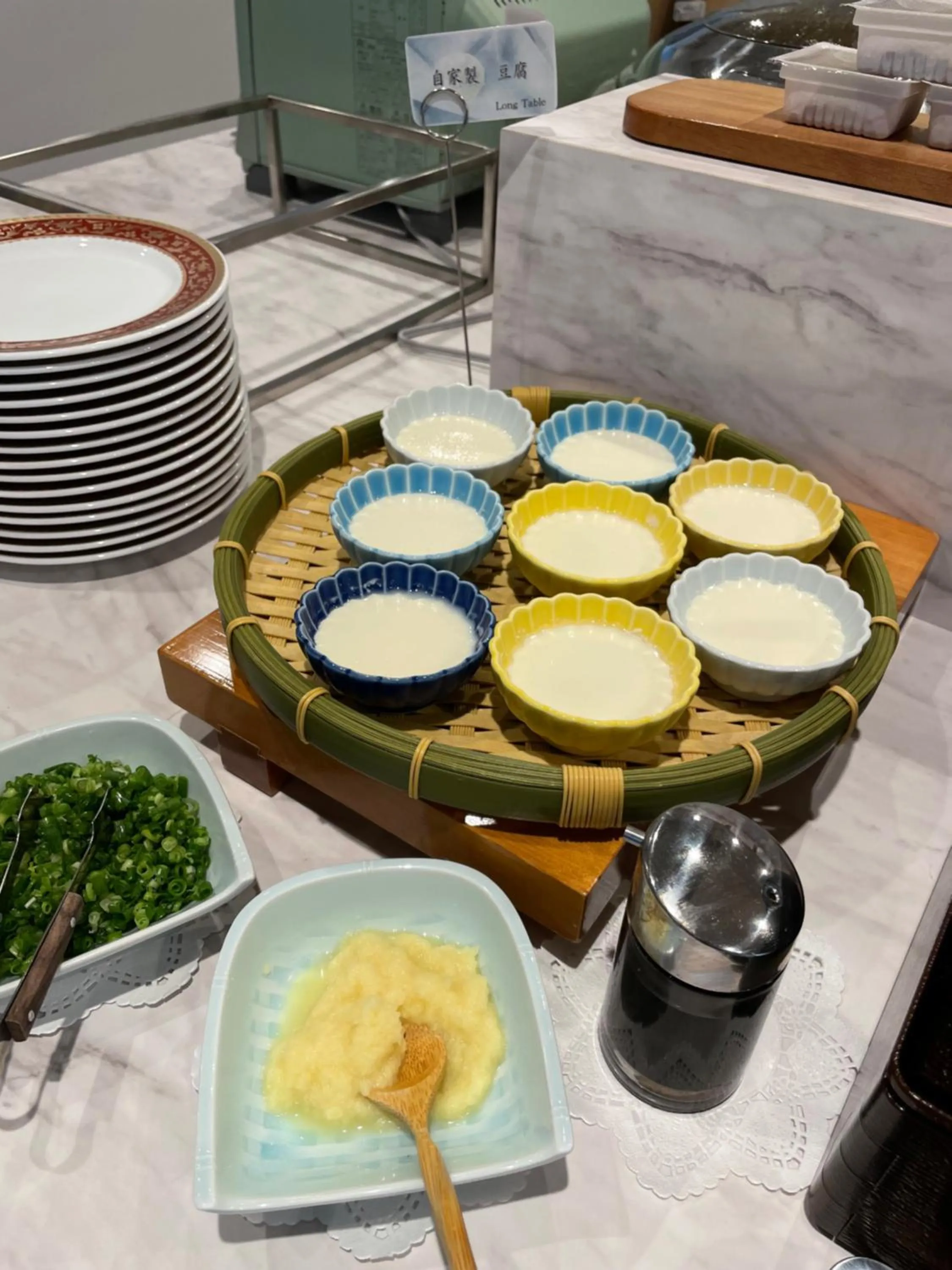 Food in Osaka Riverside Hotel