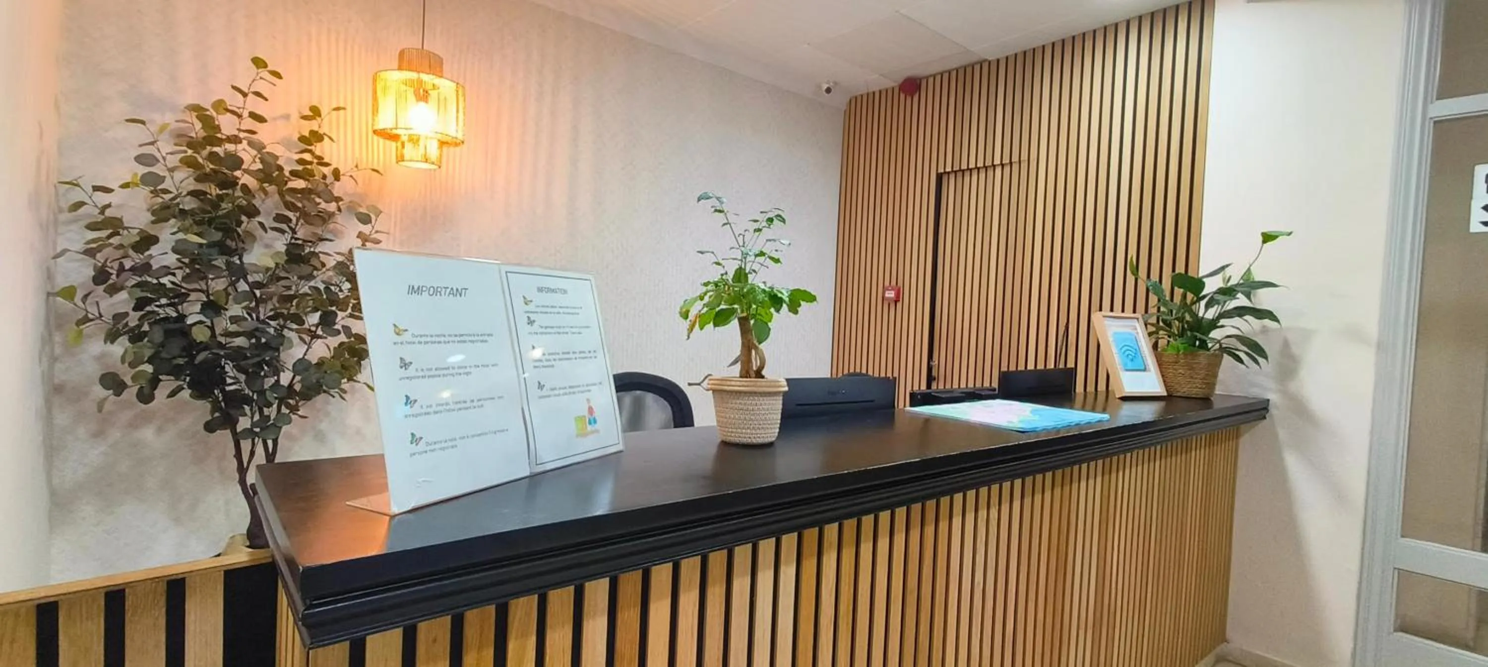 Lobby or reception in Aparthotel Las Mariposas