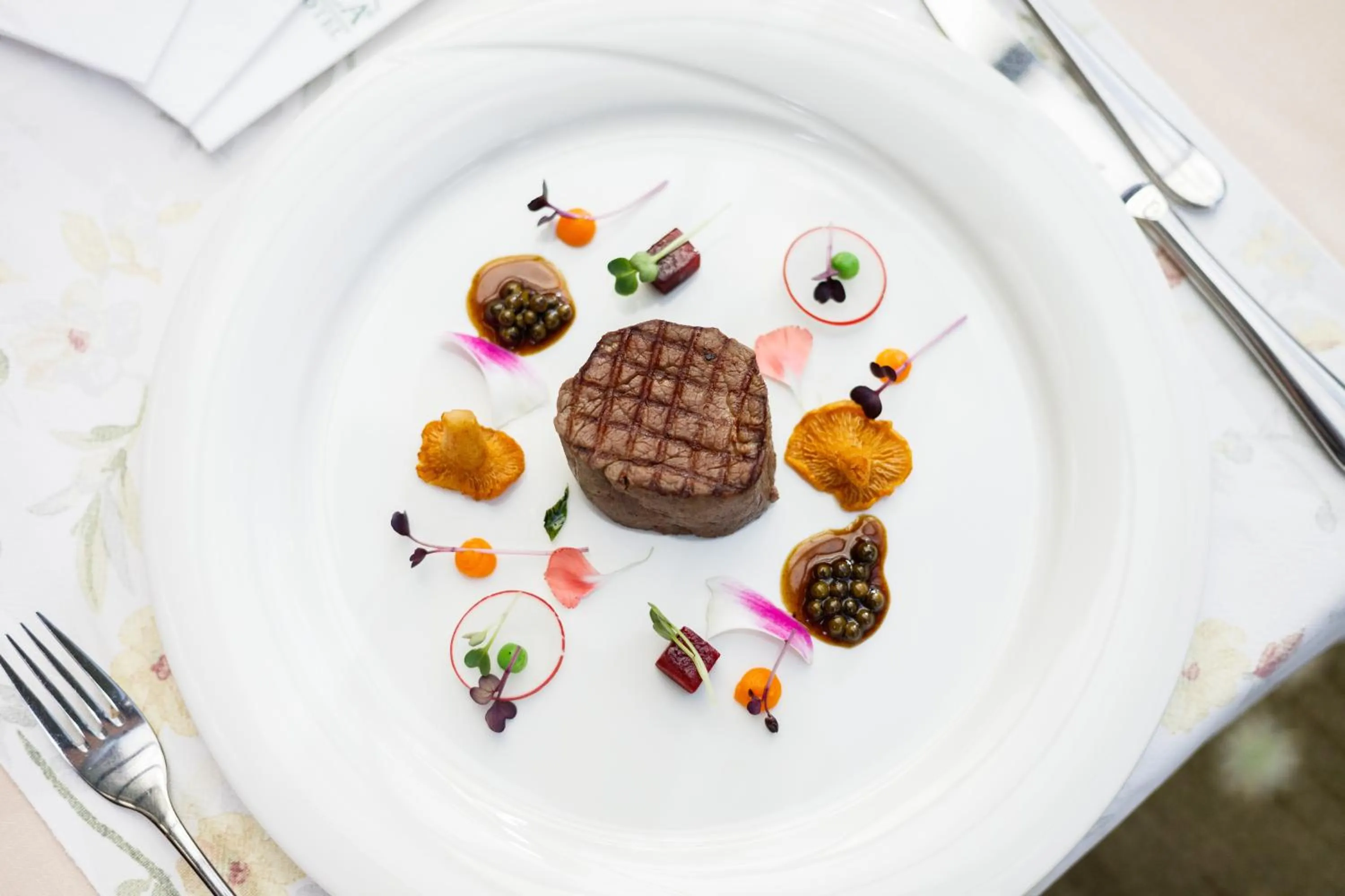 Food close-up in APLEND Wellness Hotel Borovica