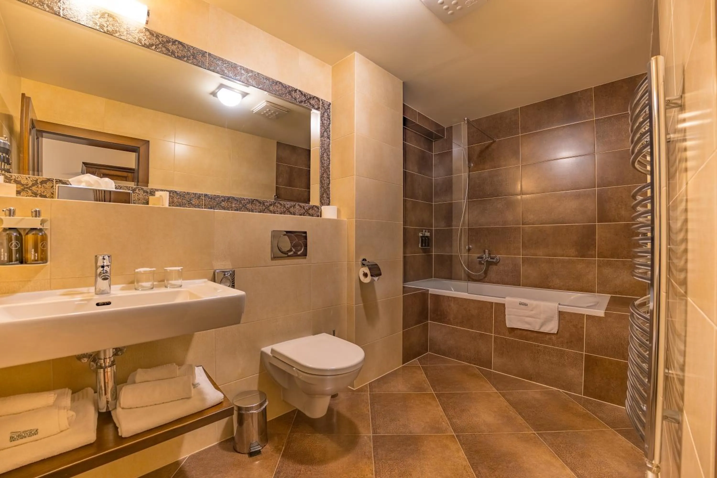 Bathroom in APLEND Wellness Hotel Borovica
