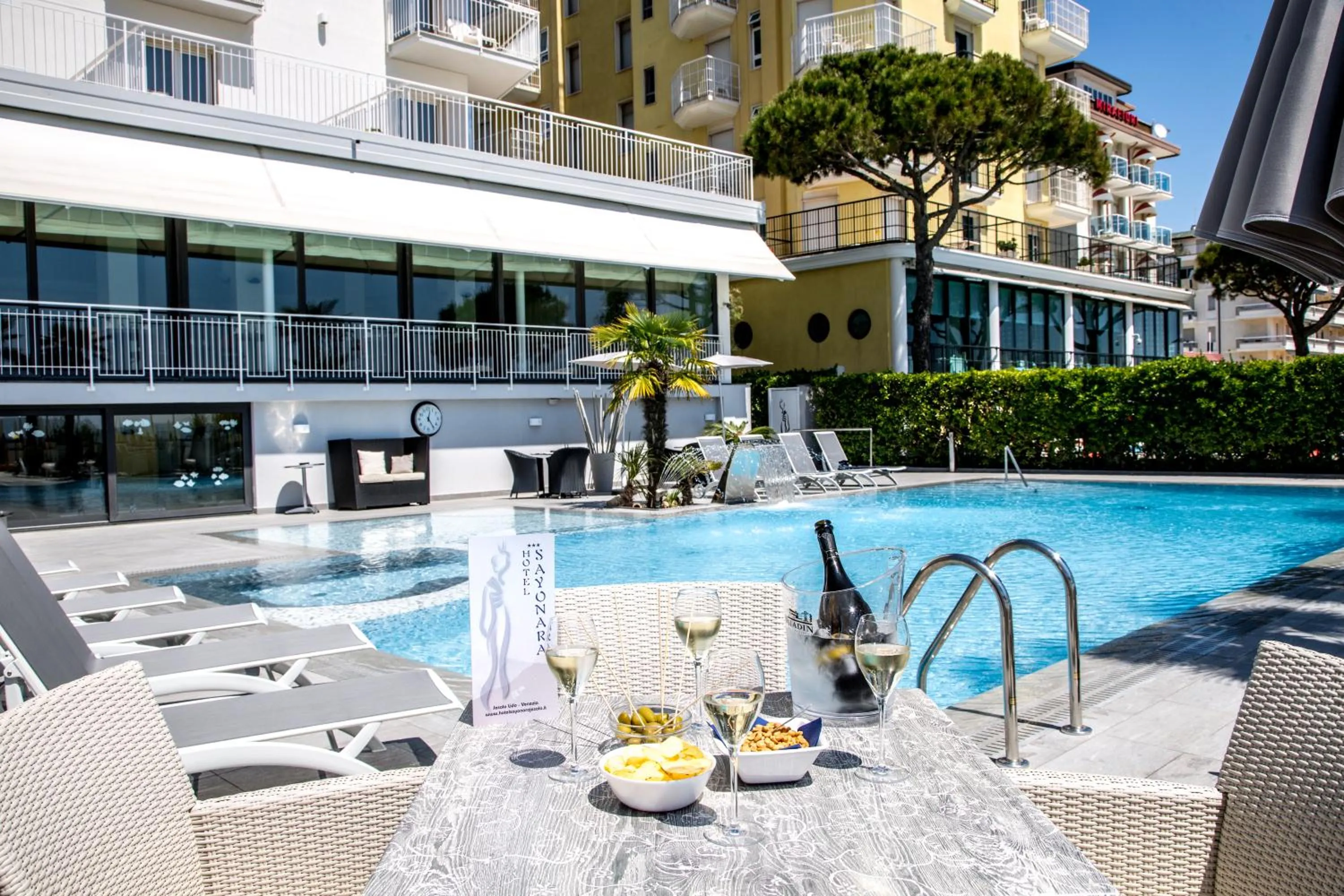 Swimming pool in Hotel Sayonara