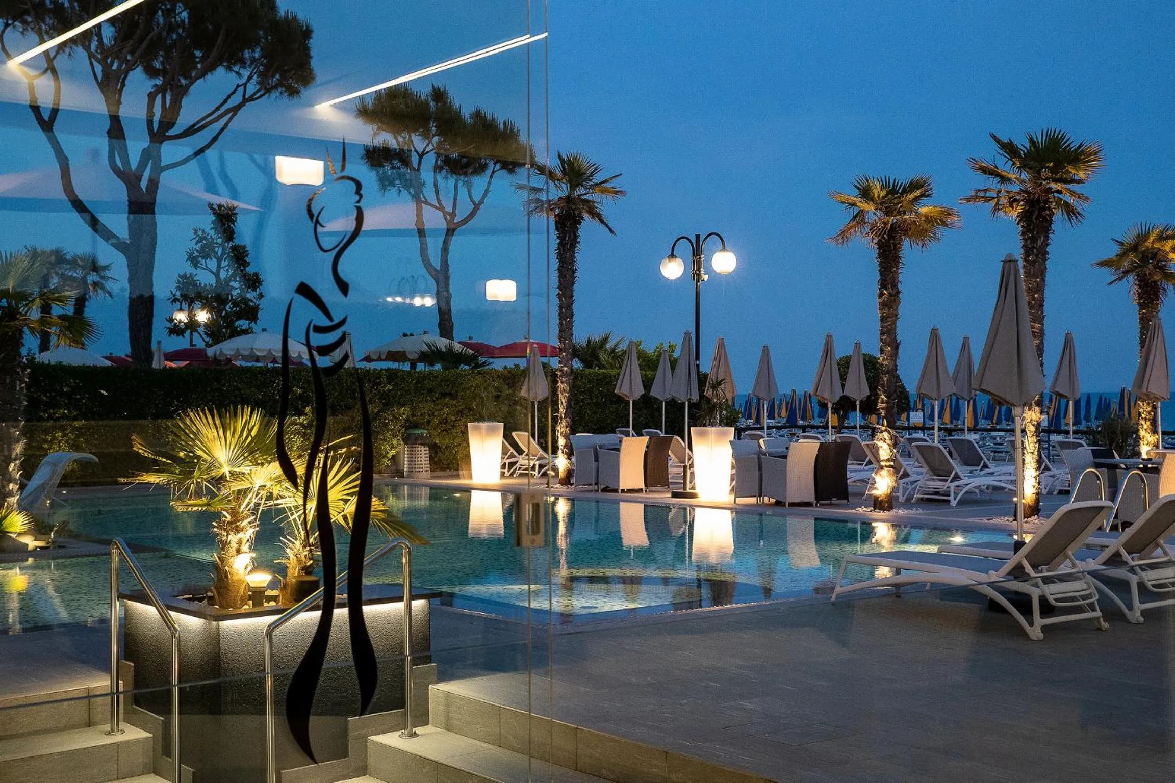 Swimming pool in Hotel Sayonara