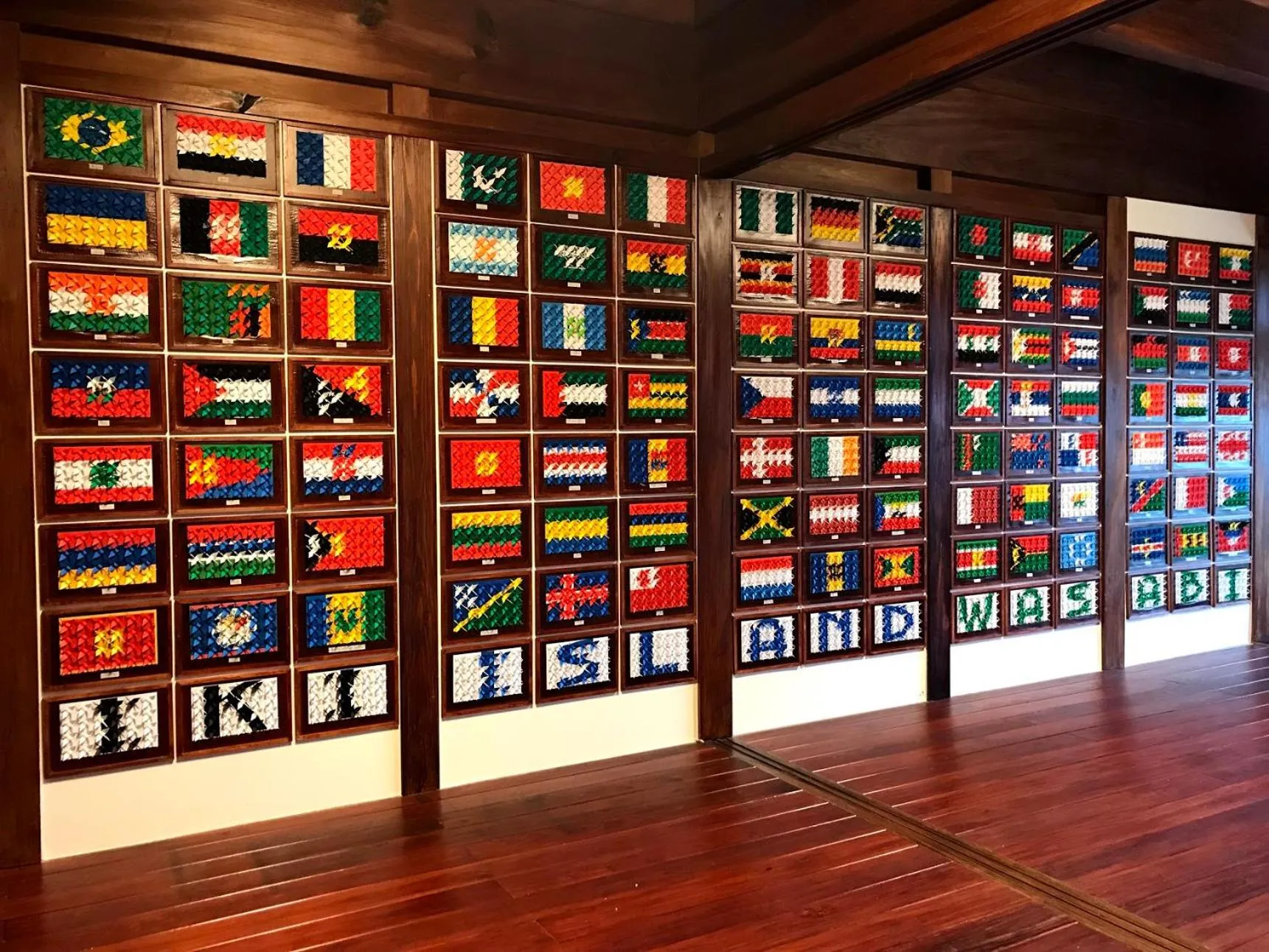 Decorative detail in Guesthouse Wasabi