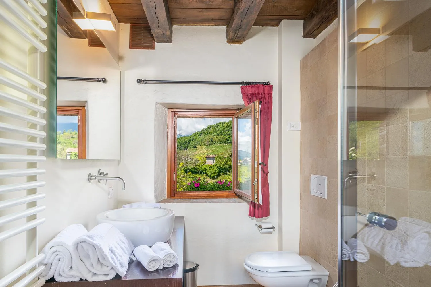 Bathroom in Duca Di Dolle Wine & Relais