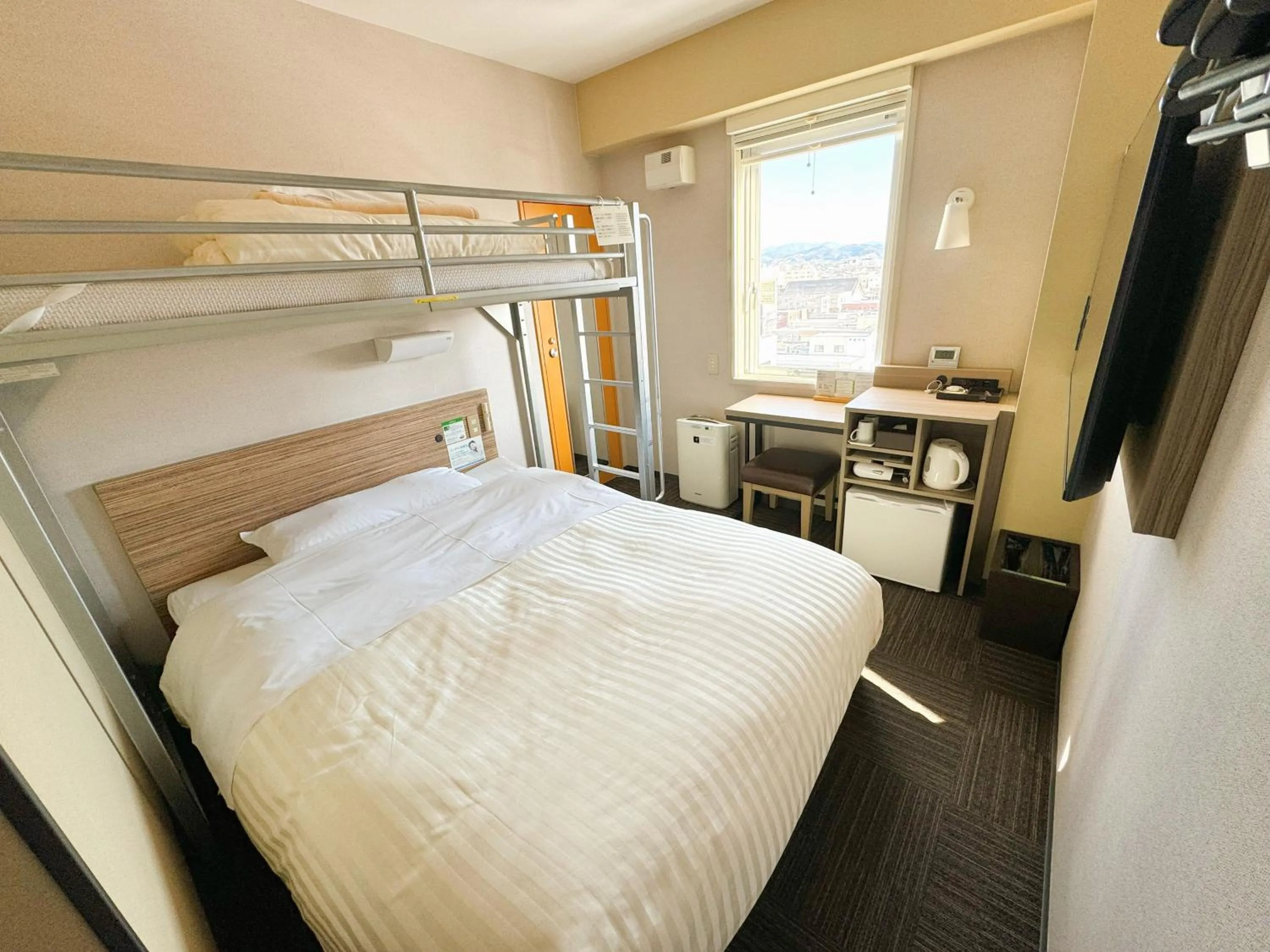 Bed in Super Hotel Hirosaki