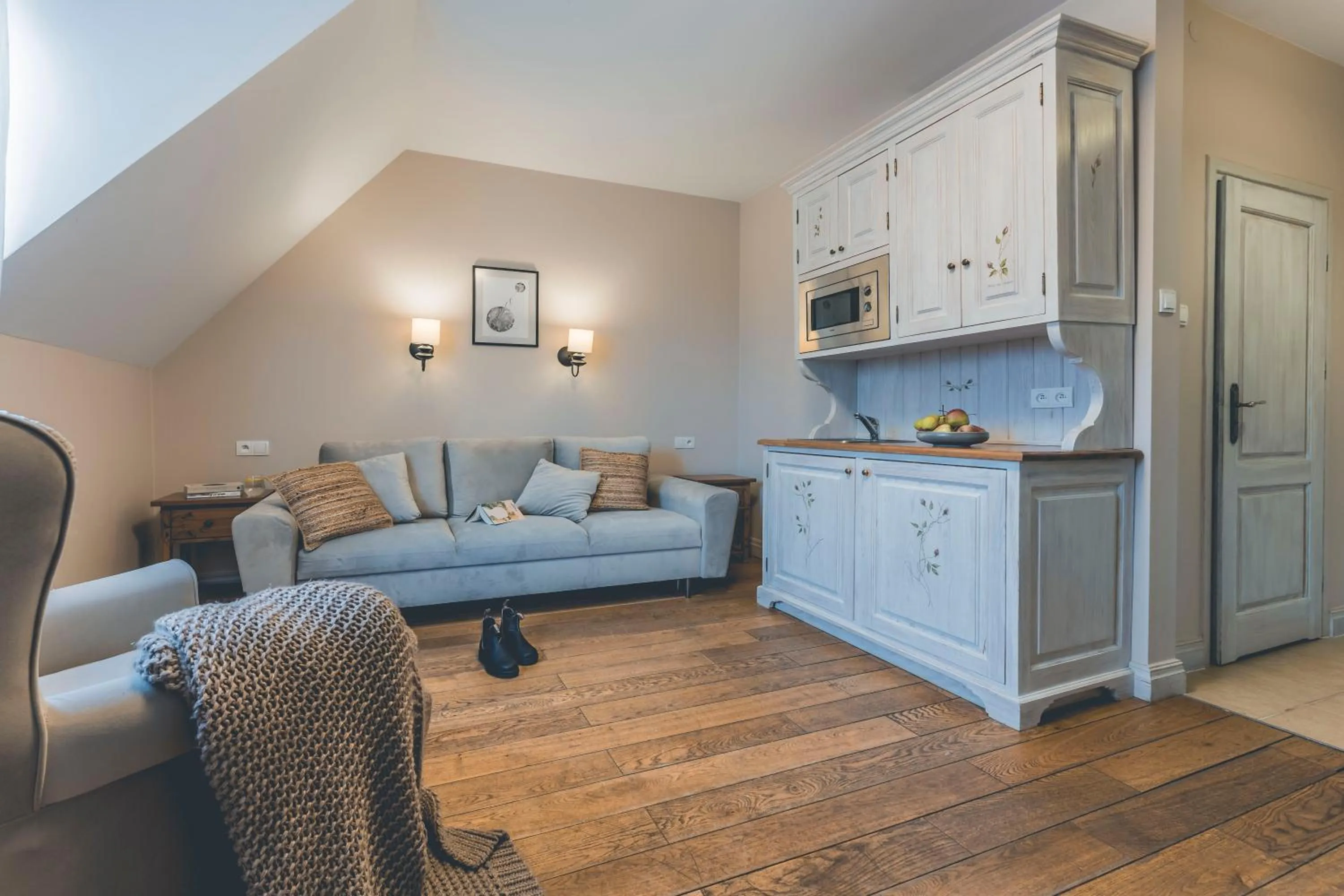 Kitchen or kitchenette in Łubinowe Wzgórze - Wioska Zdrowia