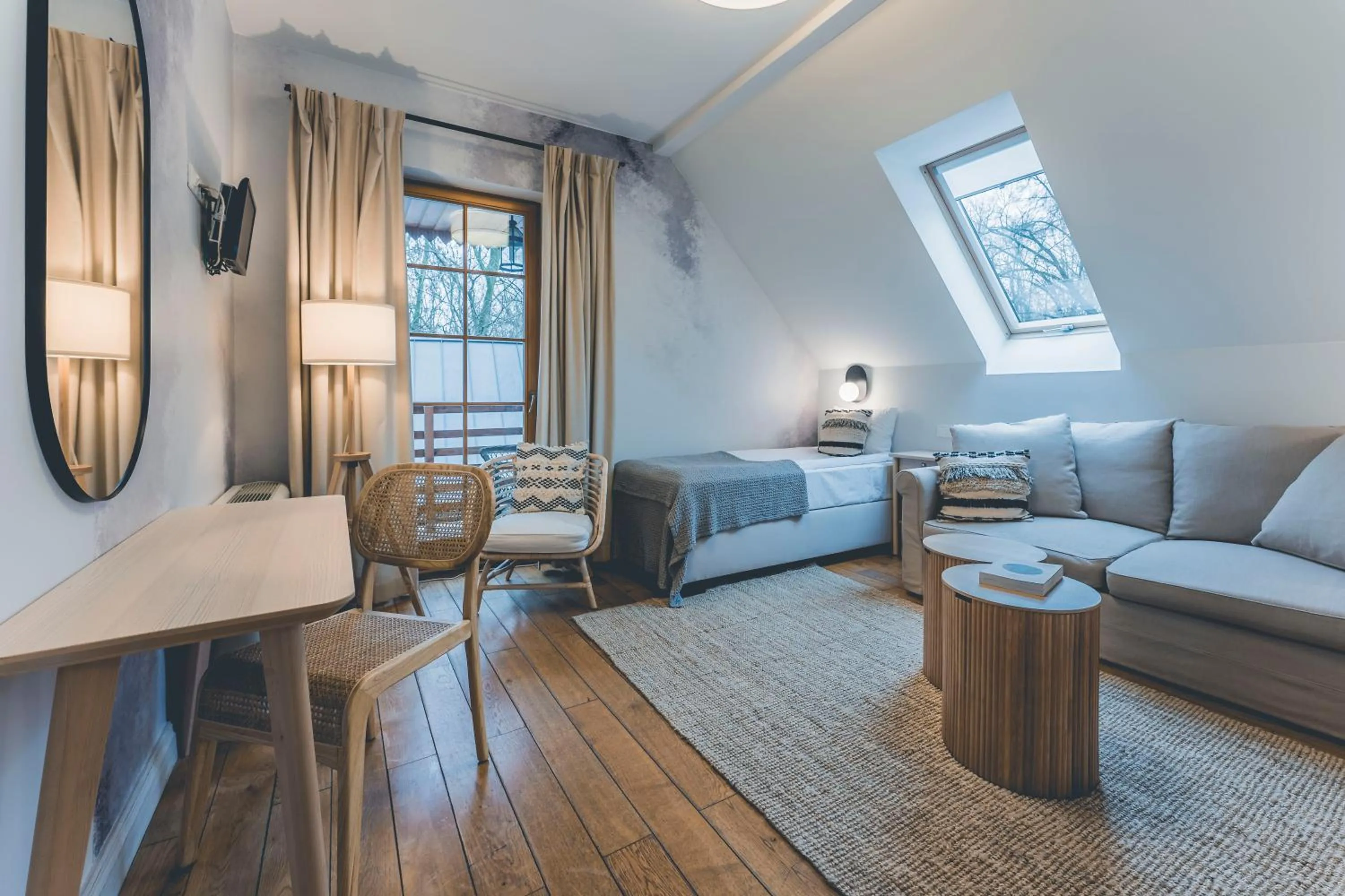 Bed in Łubinowe Wzgórze - Wioska Zdrowia