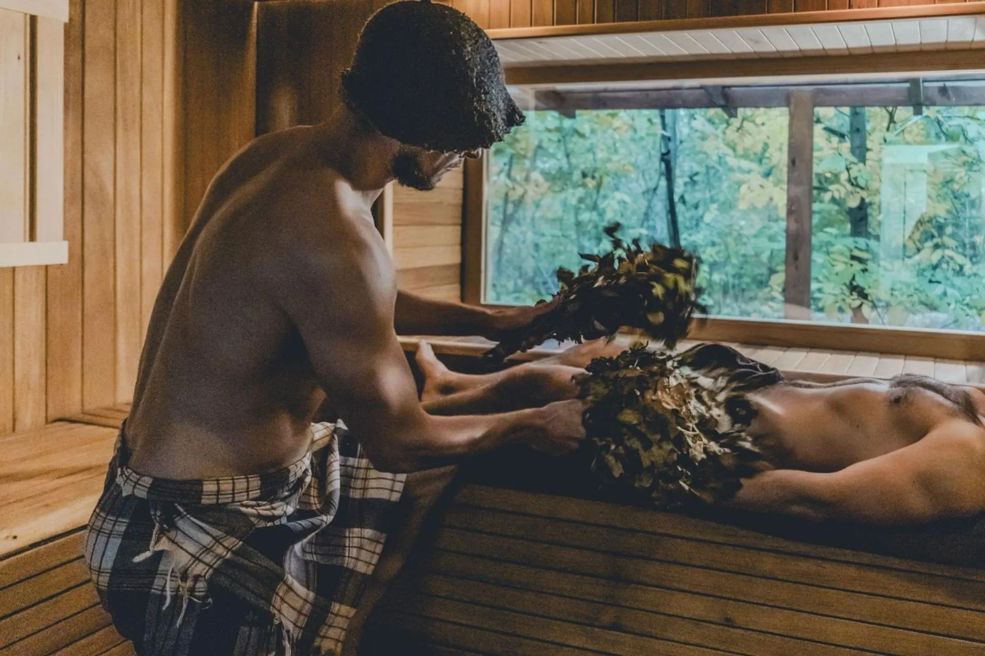 Sauna in Łubinowe Wzgórze - Wioska Zdrowia