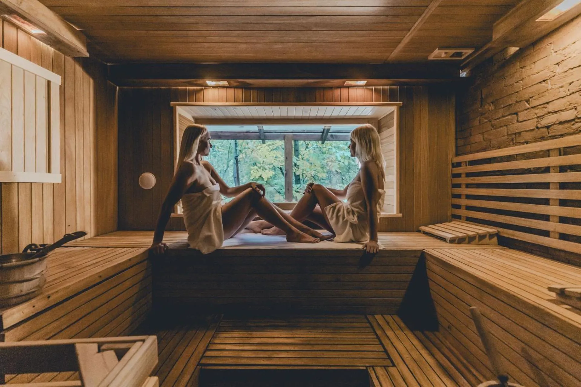 Sauna in Łubinowe Wzgórze - Wioska Zdrowia