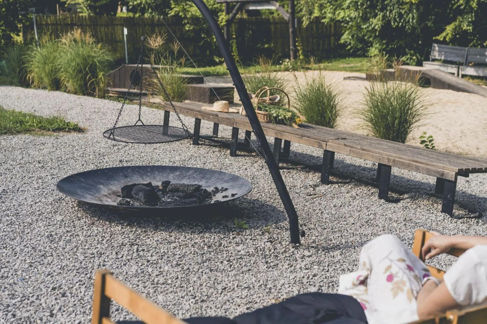 Garden in Łubinowe Wzgórze - Wioska Zdrowia