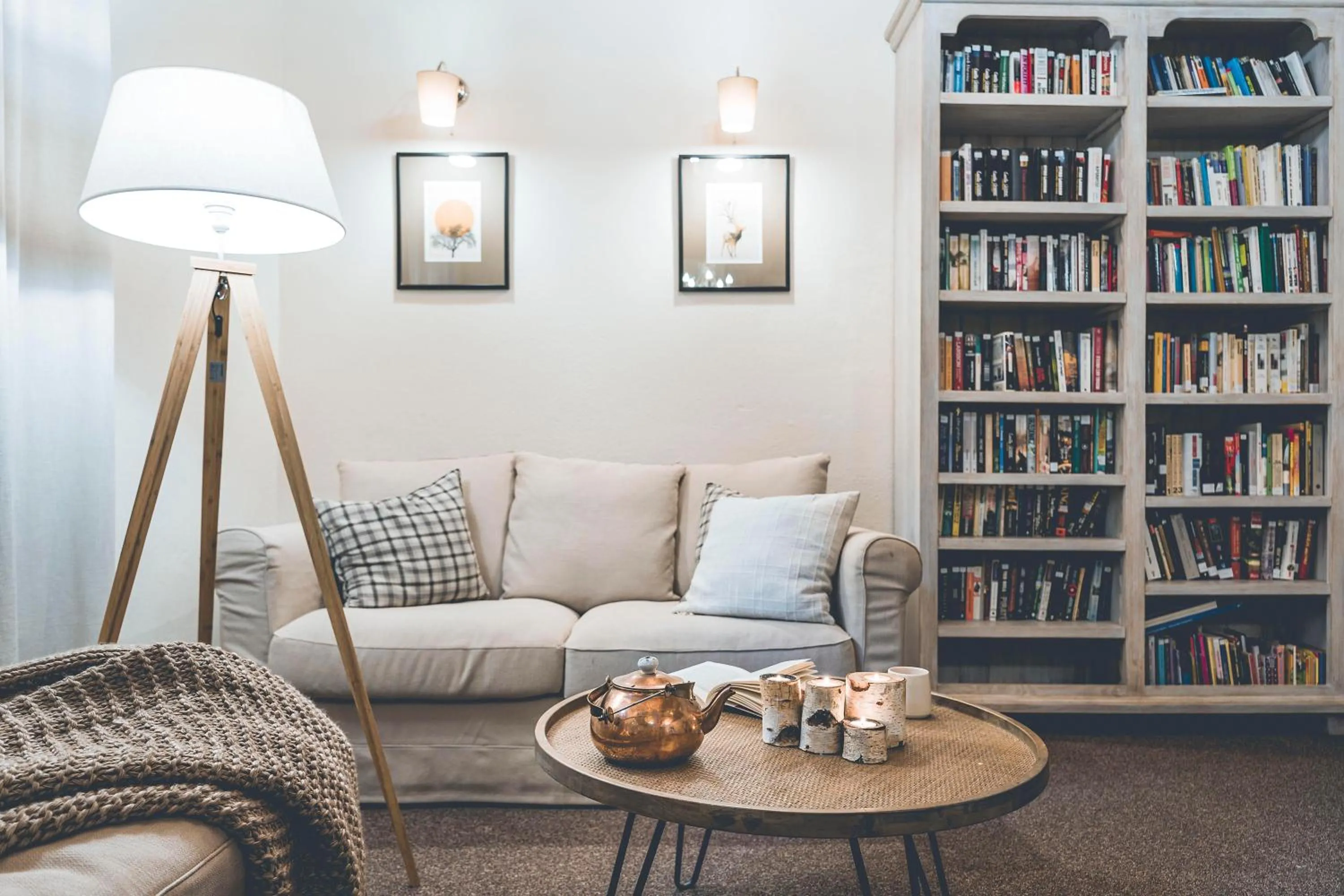 Communal lounge/ TV room in Łubinowe Wzgórze - Wioska Zdrowia