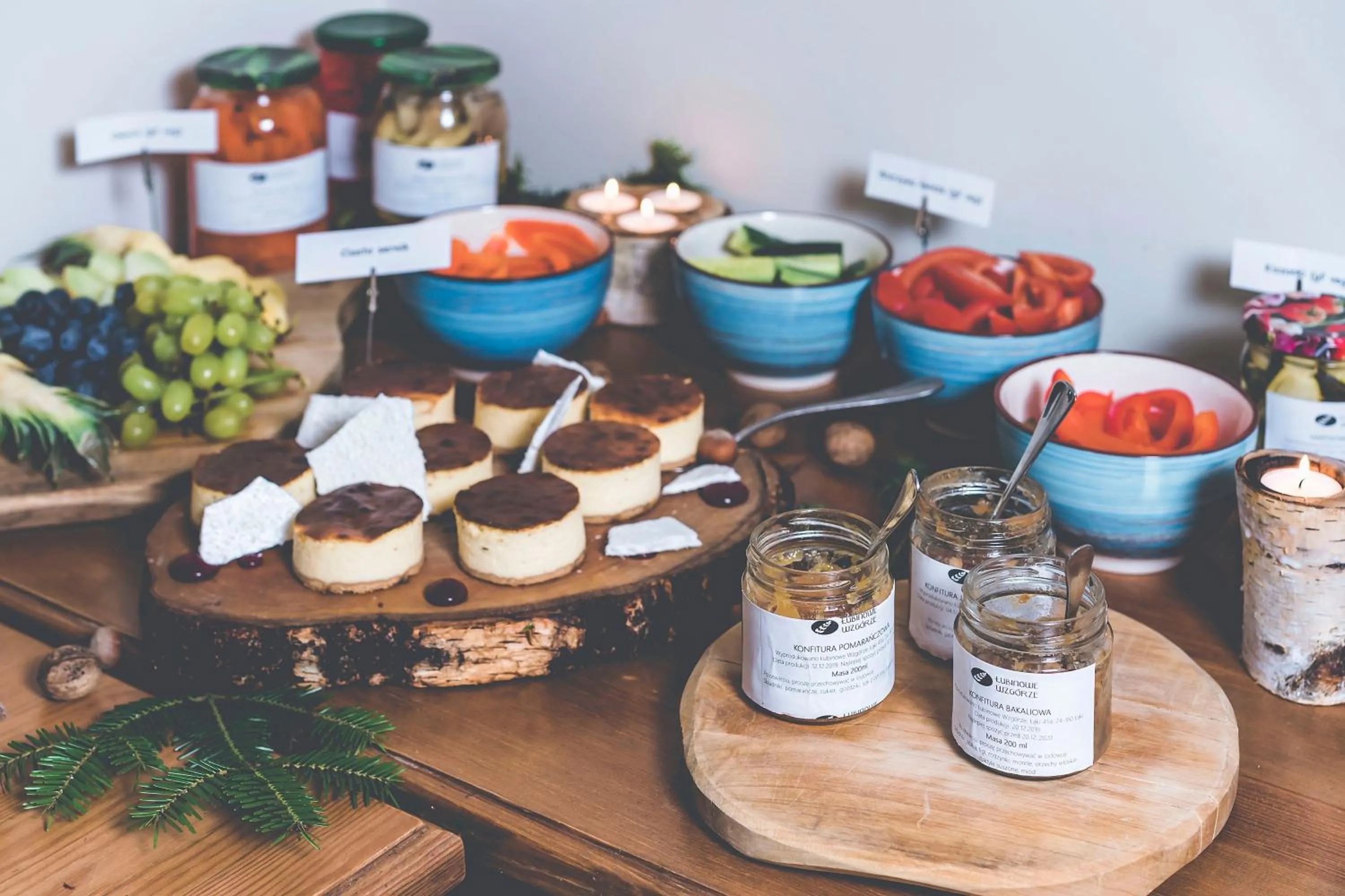 Food and drinks in Łubinowe Wzgórze - Wioska Zdrowia