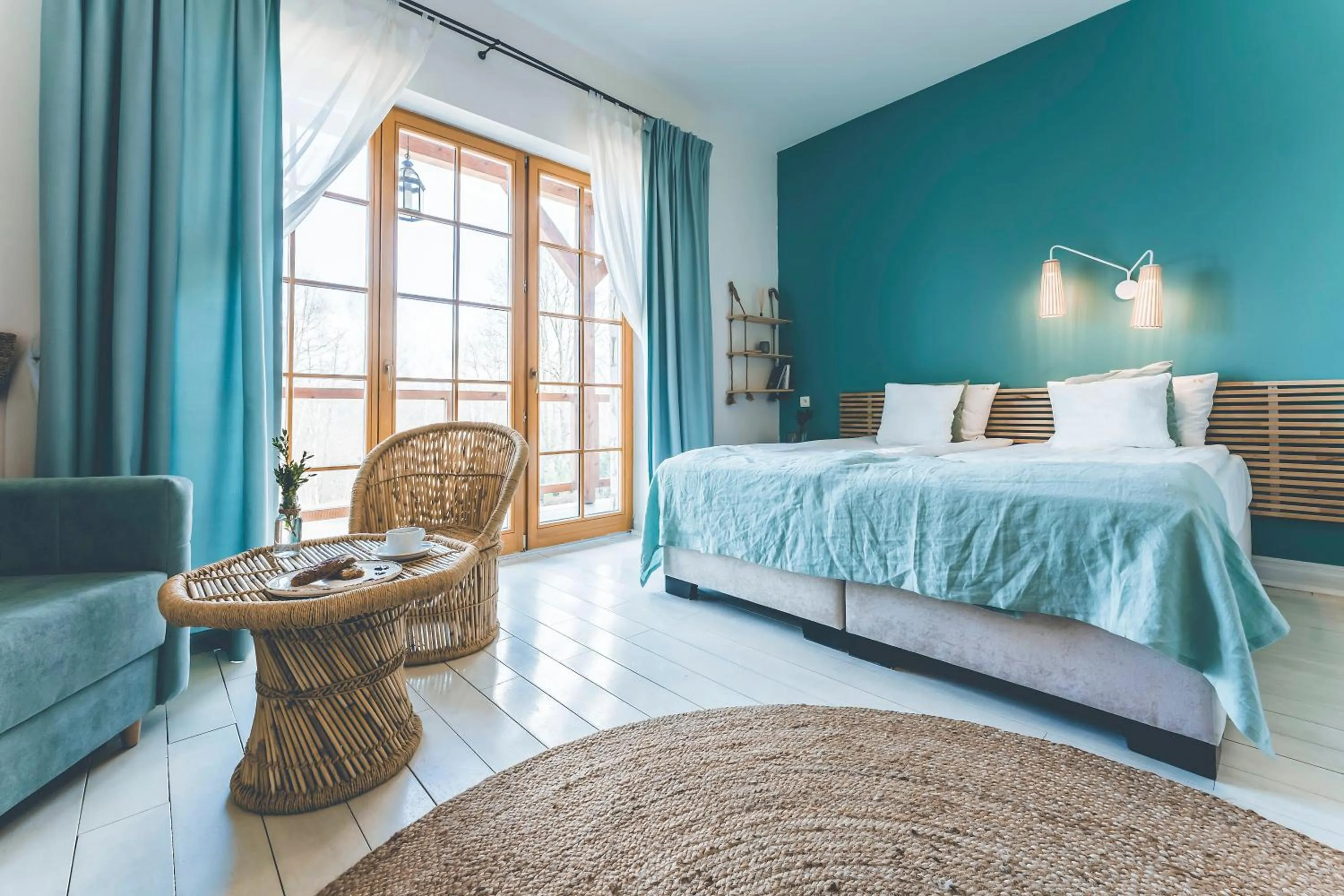 Bed in Łubinowe Wzgórze - Wioska Zdrowia