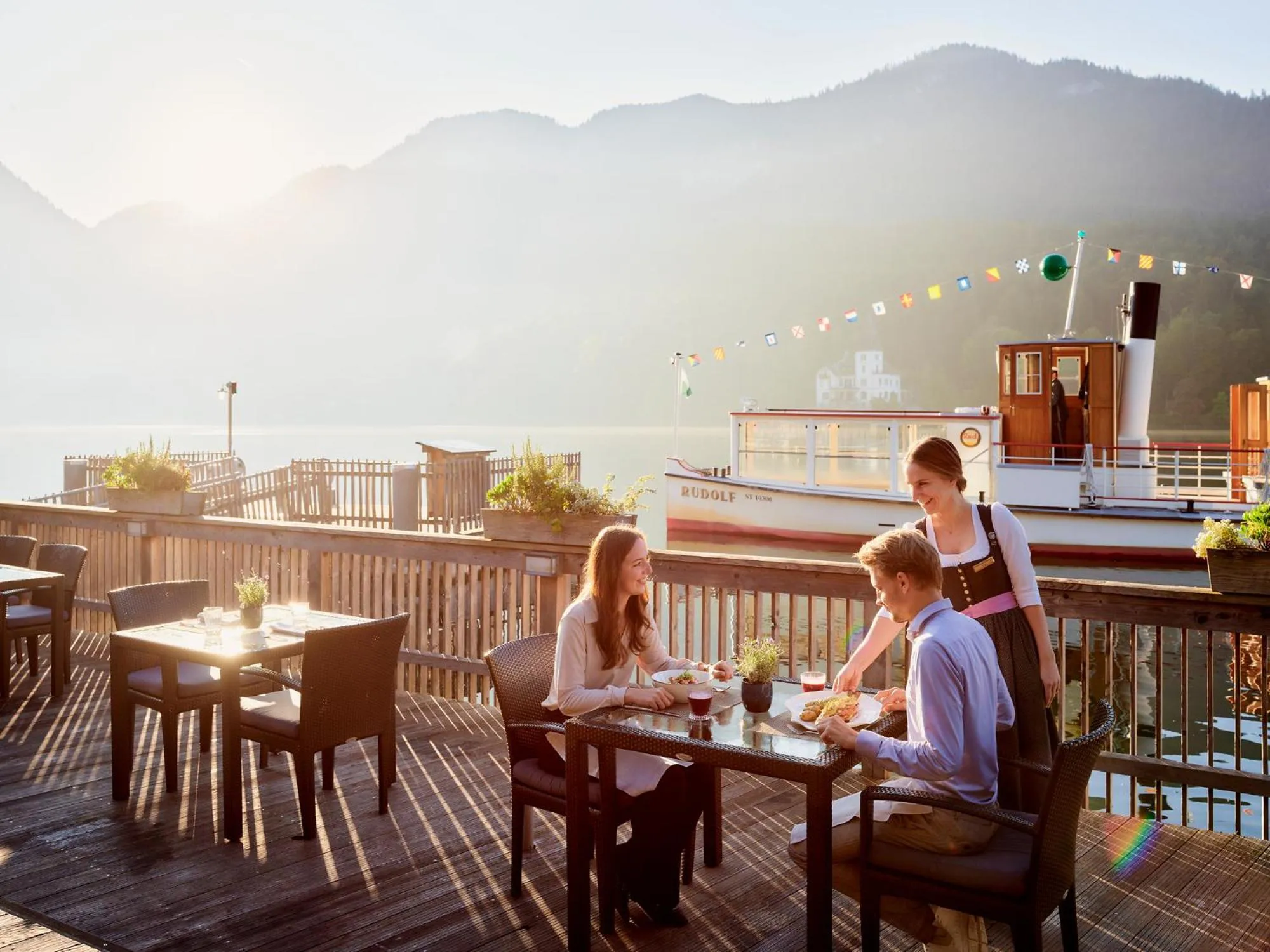 Restaurant/places to eat in TAUROA Seehotel Grundlsee