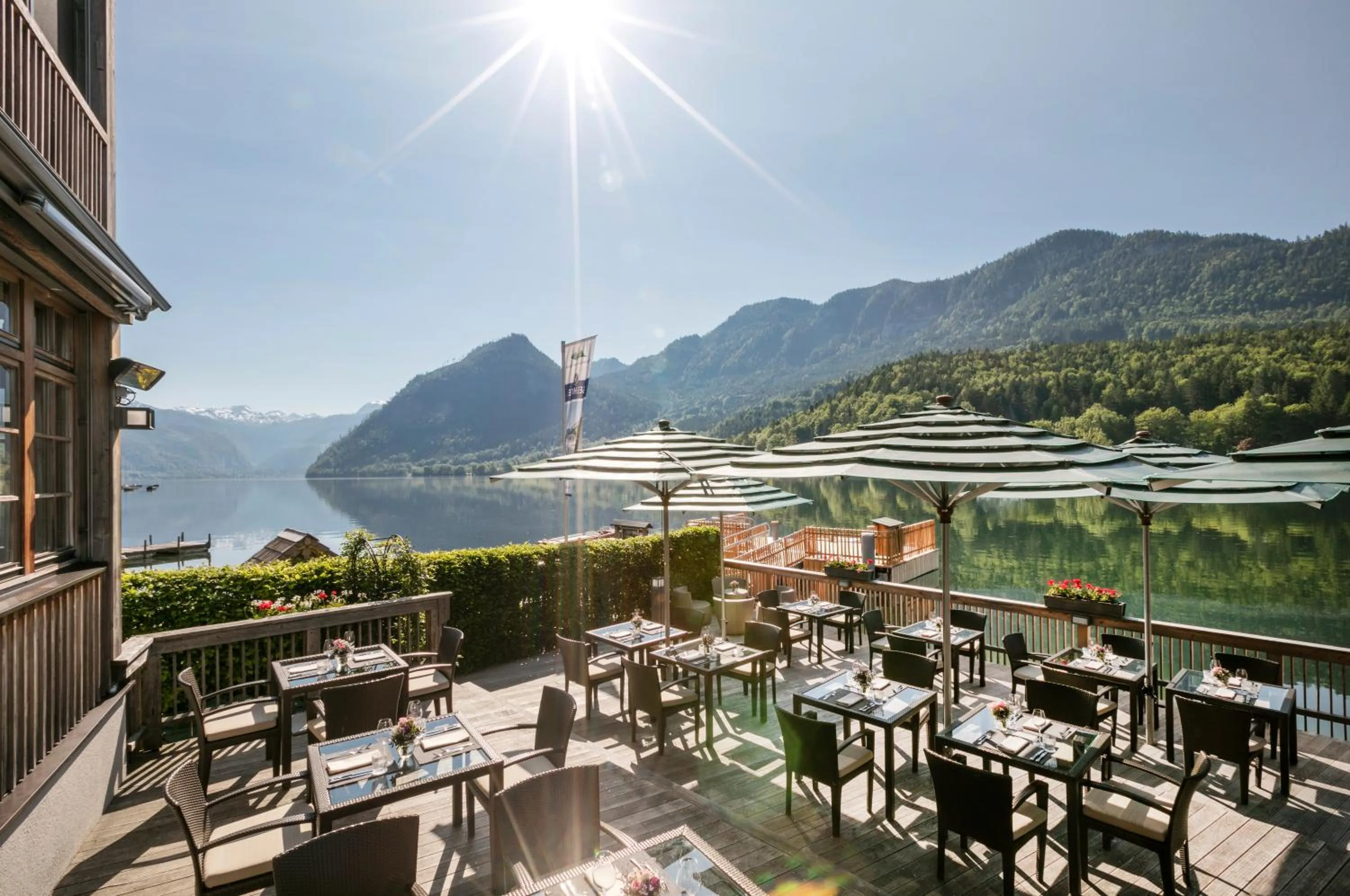 Restaurant/places to eat in TAUROA Seehotel Grundlsee