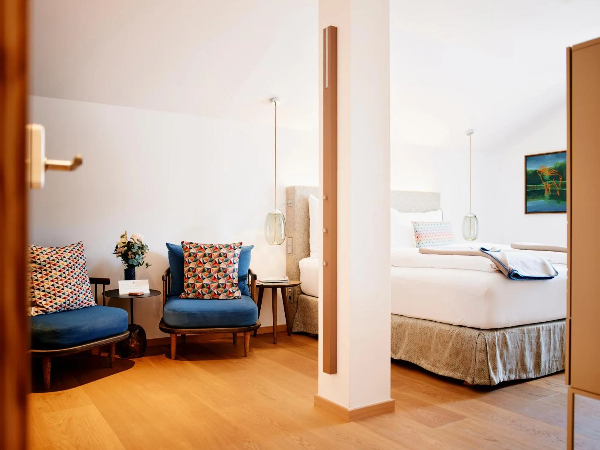 Bed in TAUROA Seehotel Grundlsee