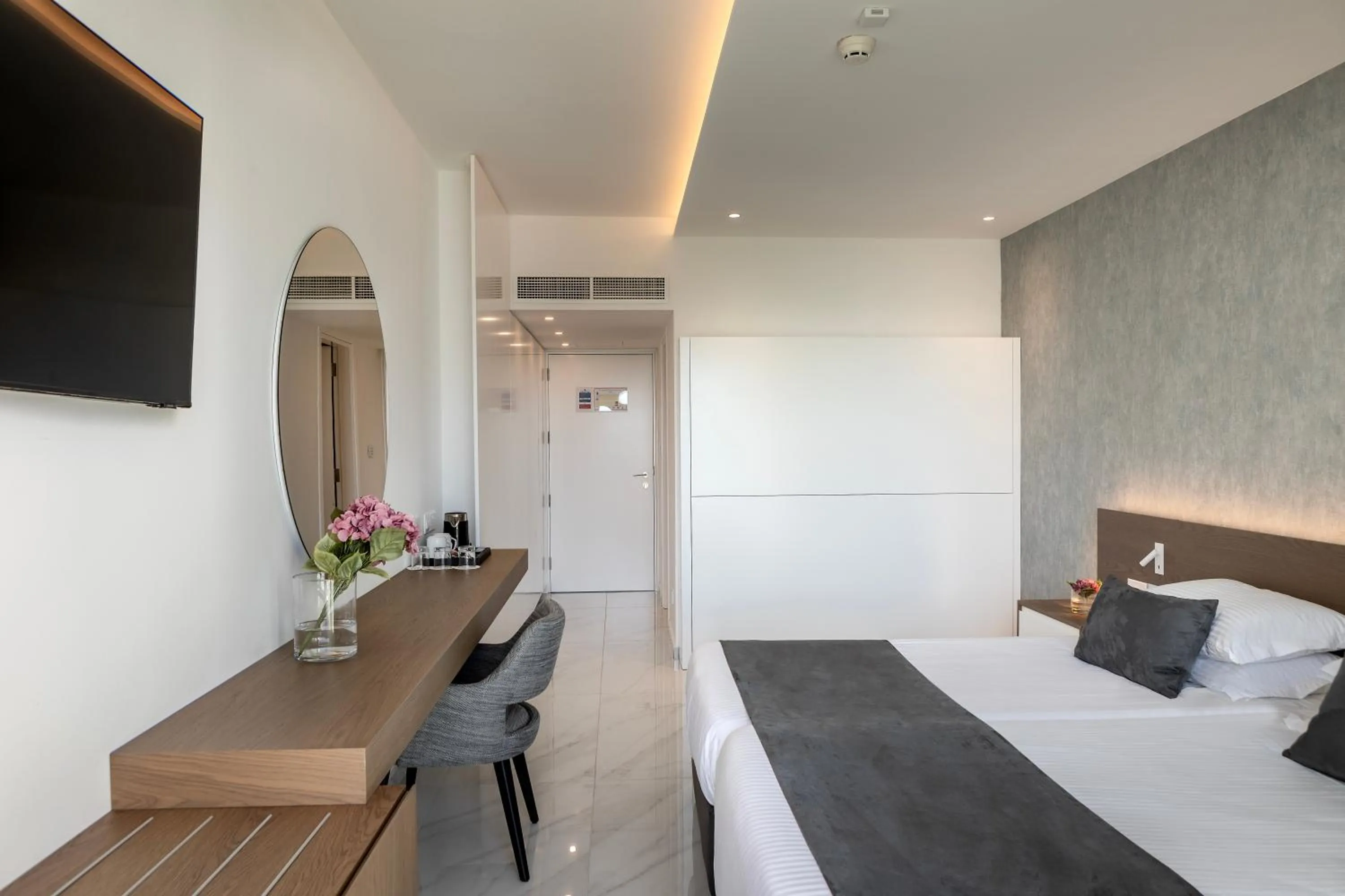 Bed in Pavlo Napa Beach Hotel