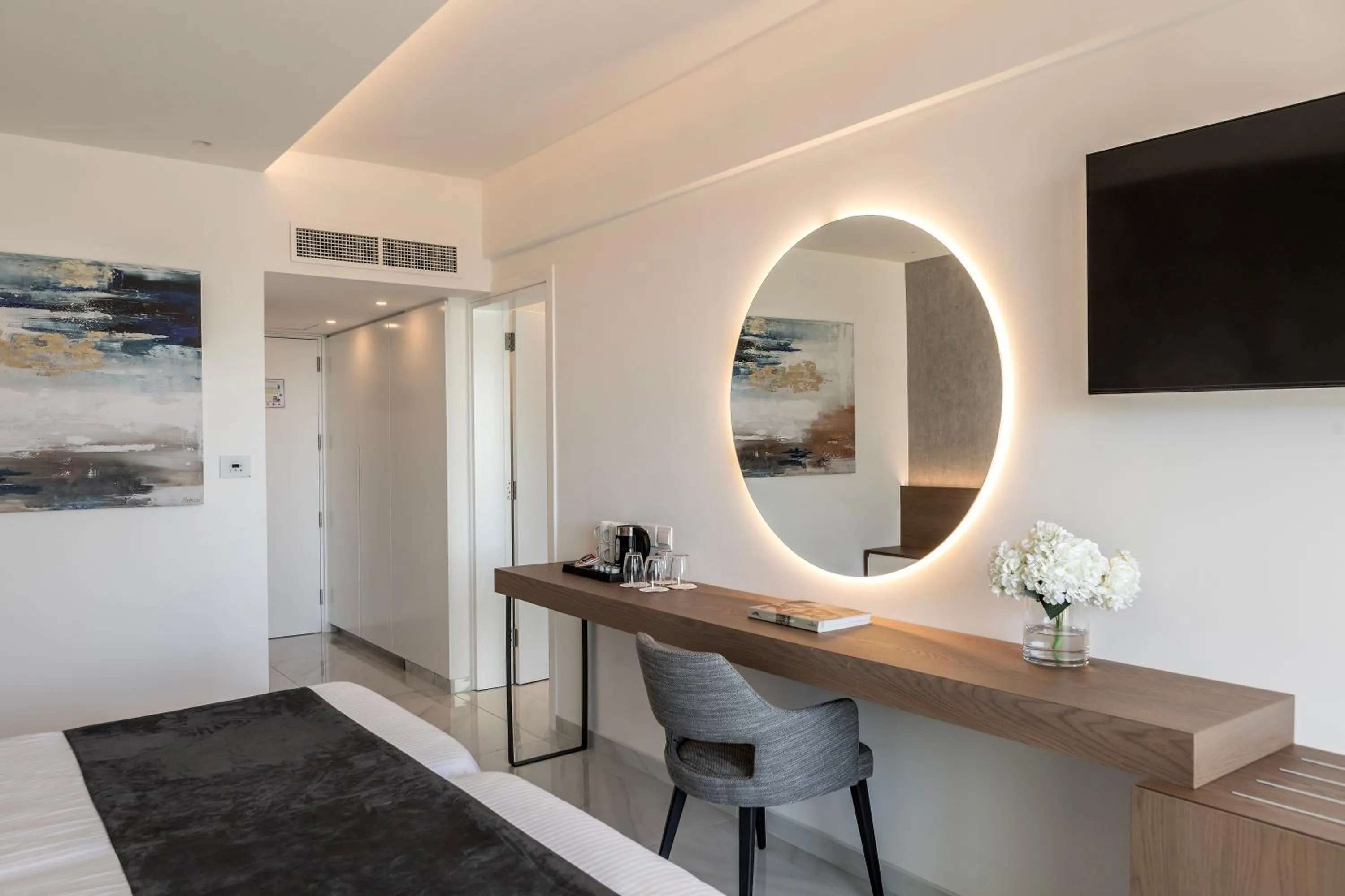 Bedroom in Pavlo Napa Beach Hotel