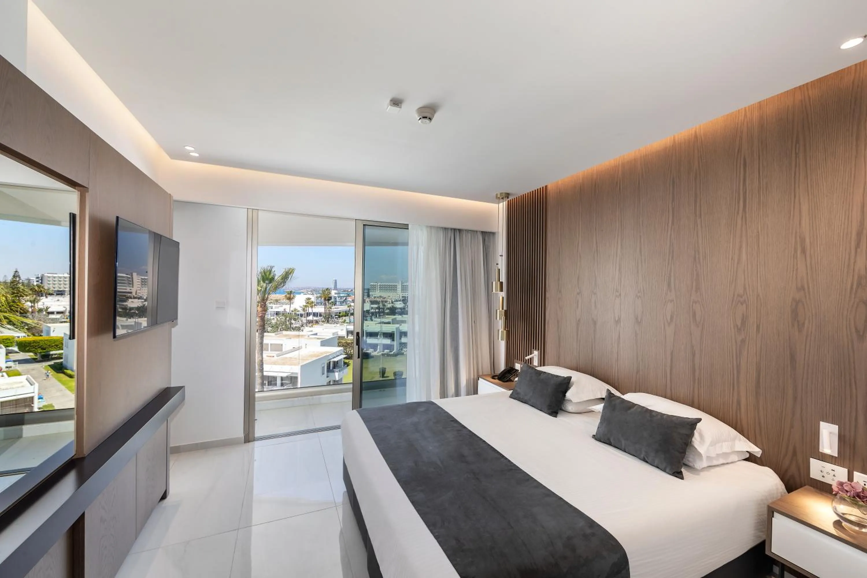 Bed in Pavlo Napa Beach Hotel