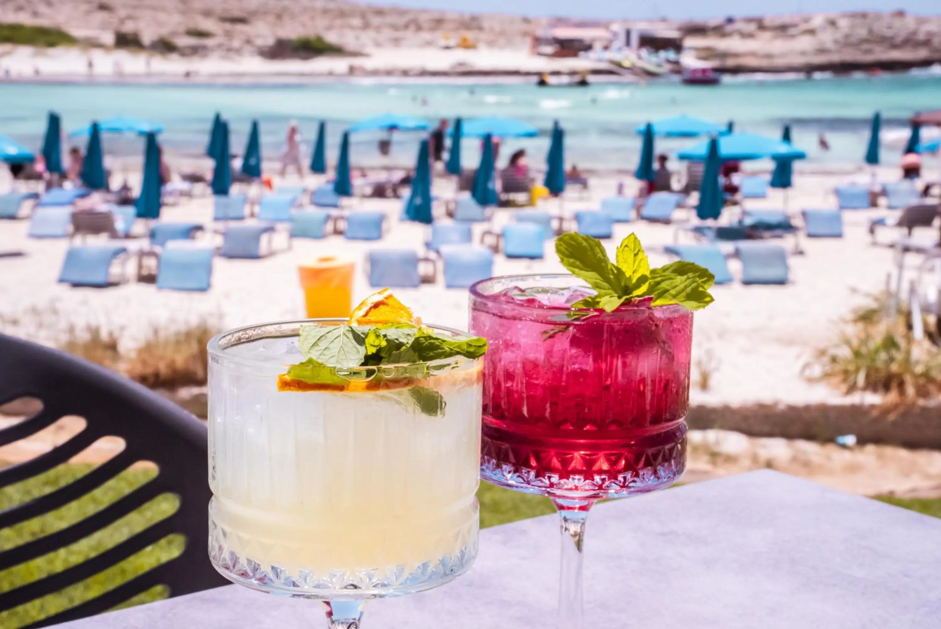 Alcoholic drinks in Pavlo Napa Beach Hotel