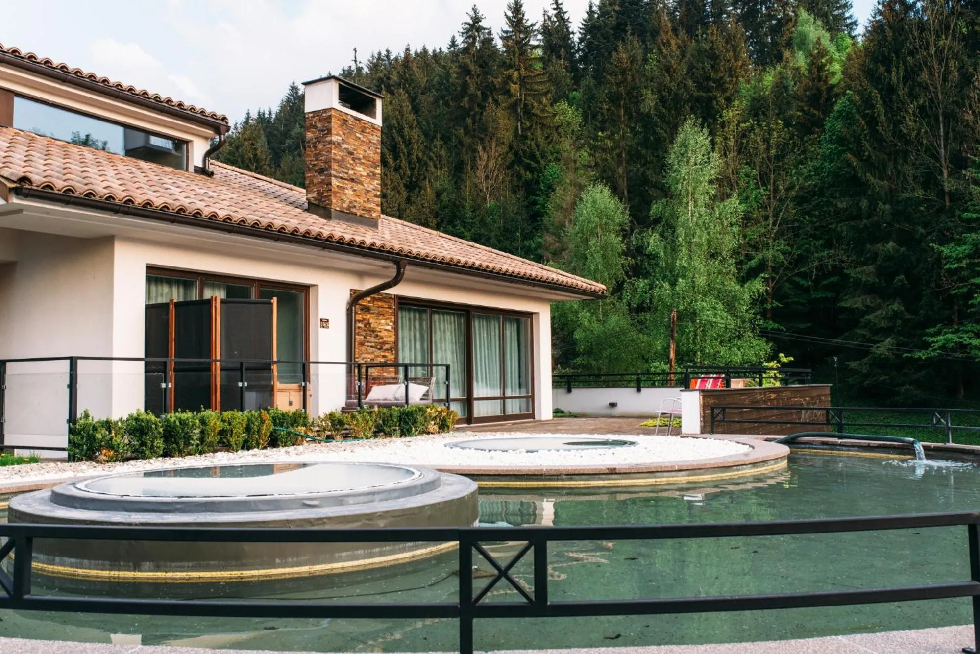 Off site in Villa Helia