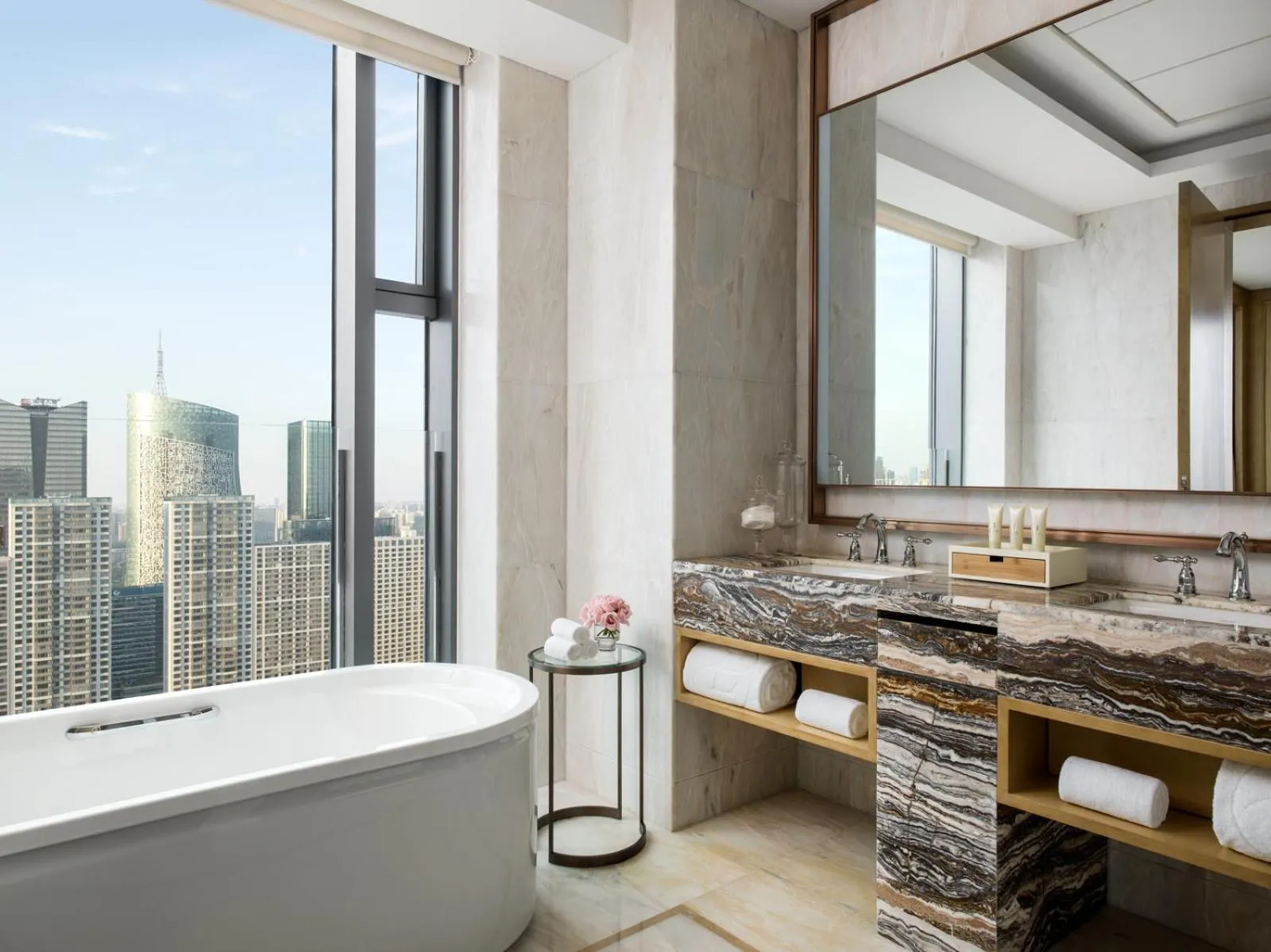 Bathroom in The Langham, Hefei