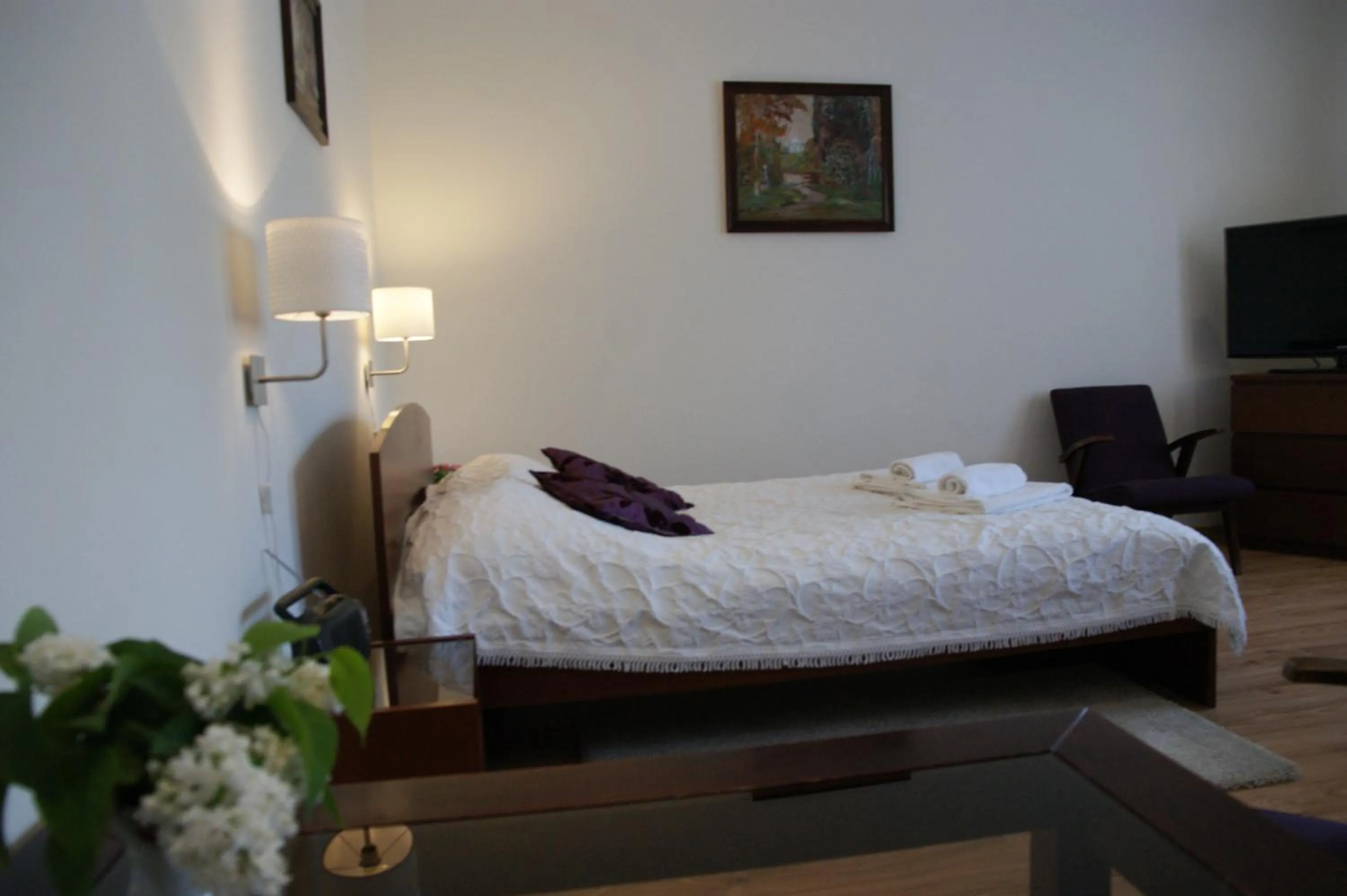 Bed in Dom Gościnny 8 km od Suntago, Deepspot