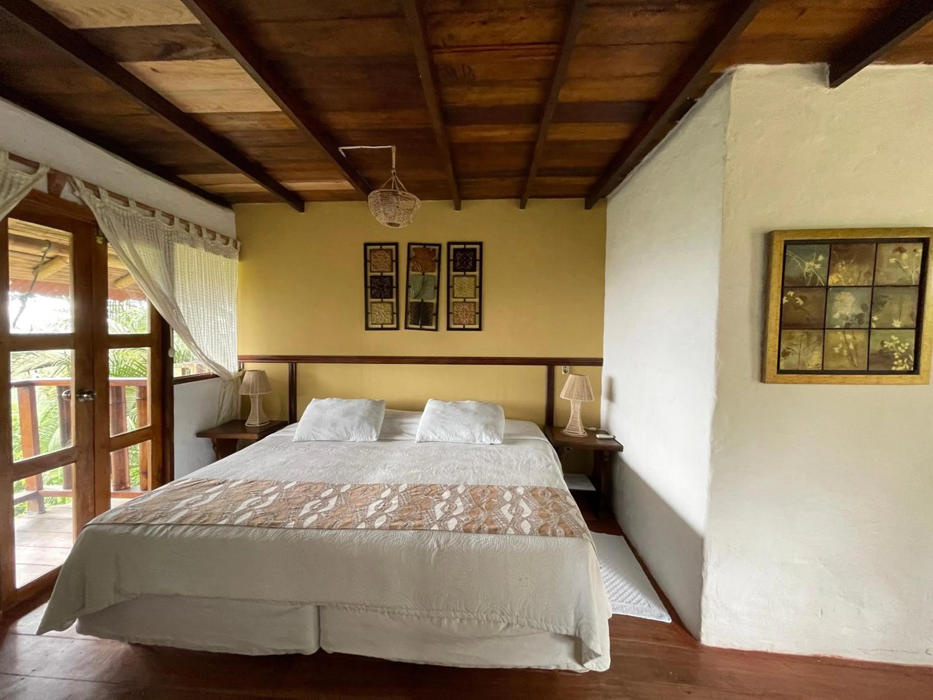 Photo of the whole room, Bed in Samai Lodge Holistic Living