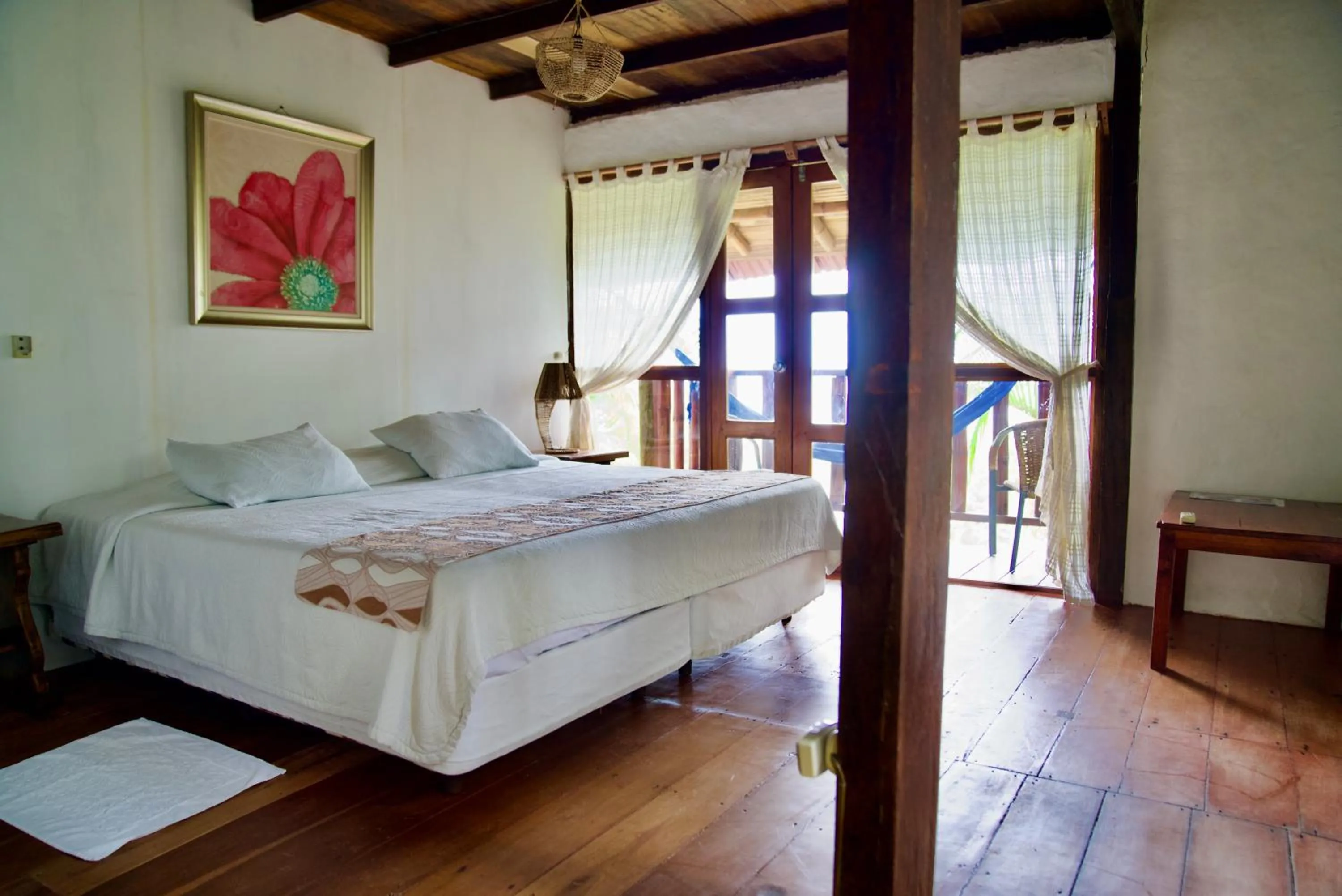 Bed in Samai Lodge Holistic Living