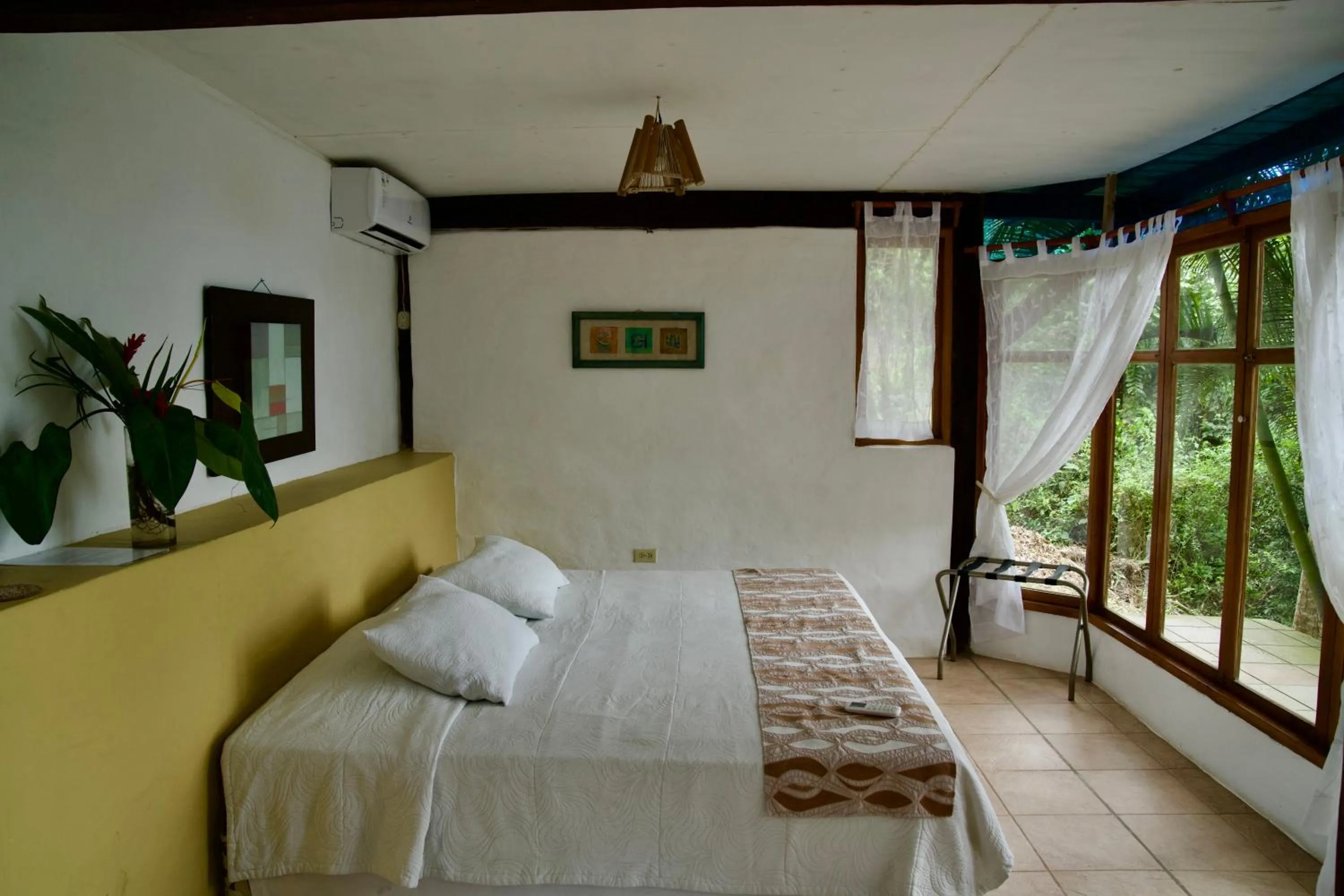 Bed in Samai Lodge Holistic Living