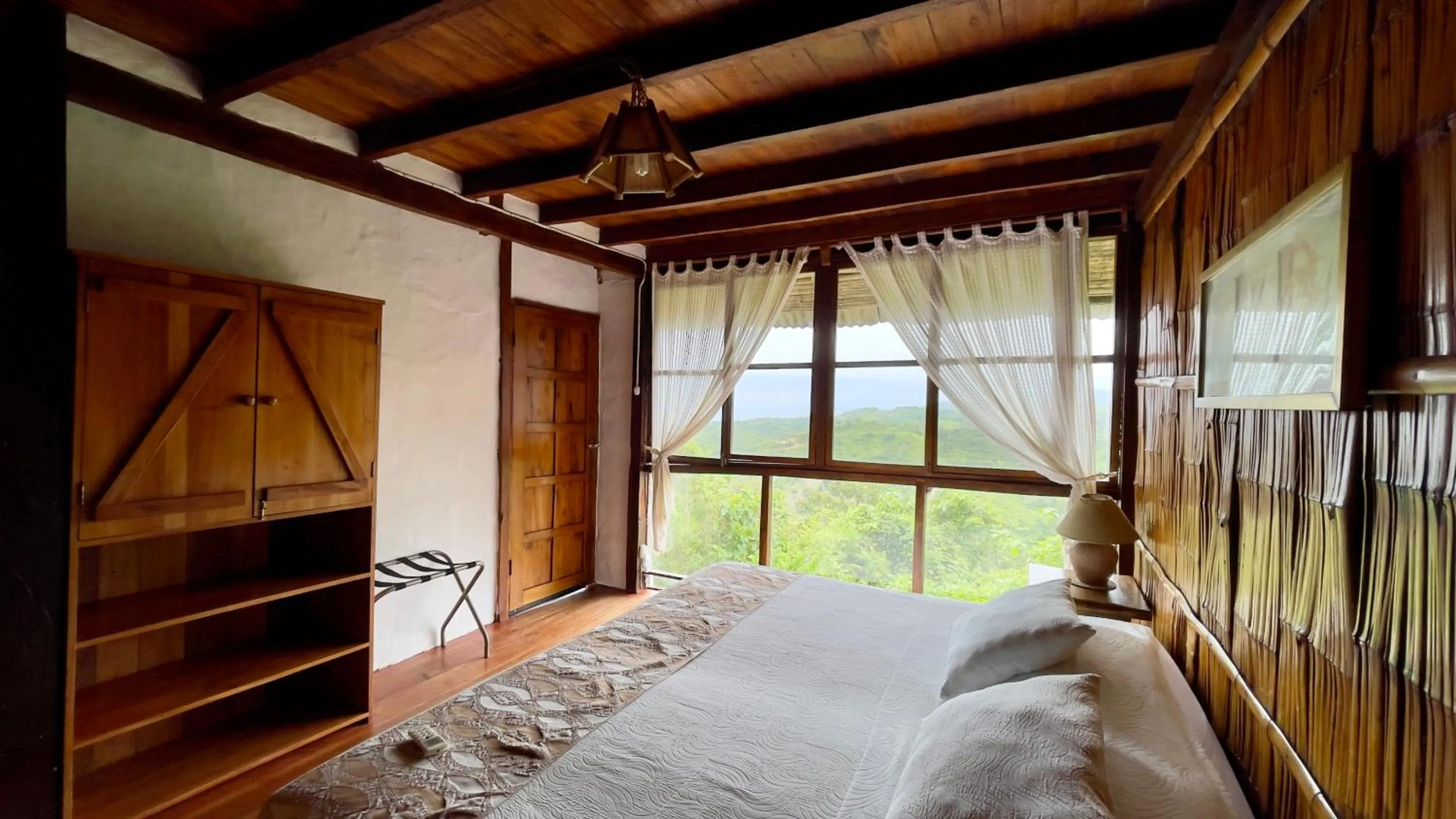 Bed in Samai Lodge Holistic Living