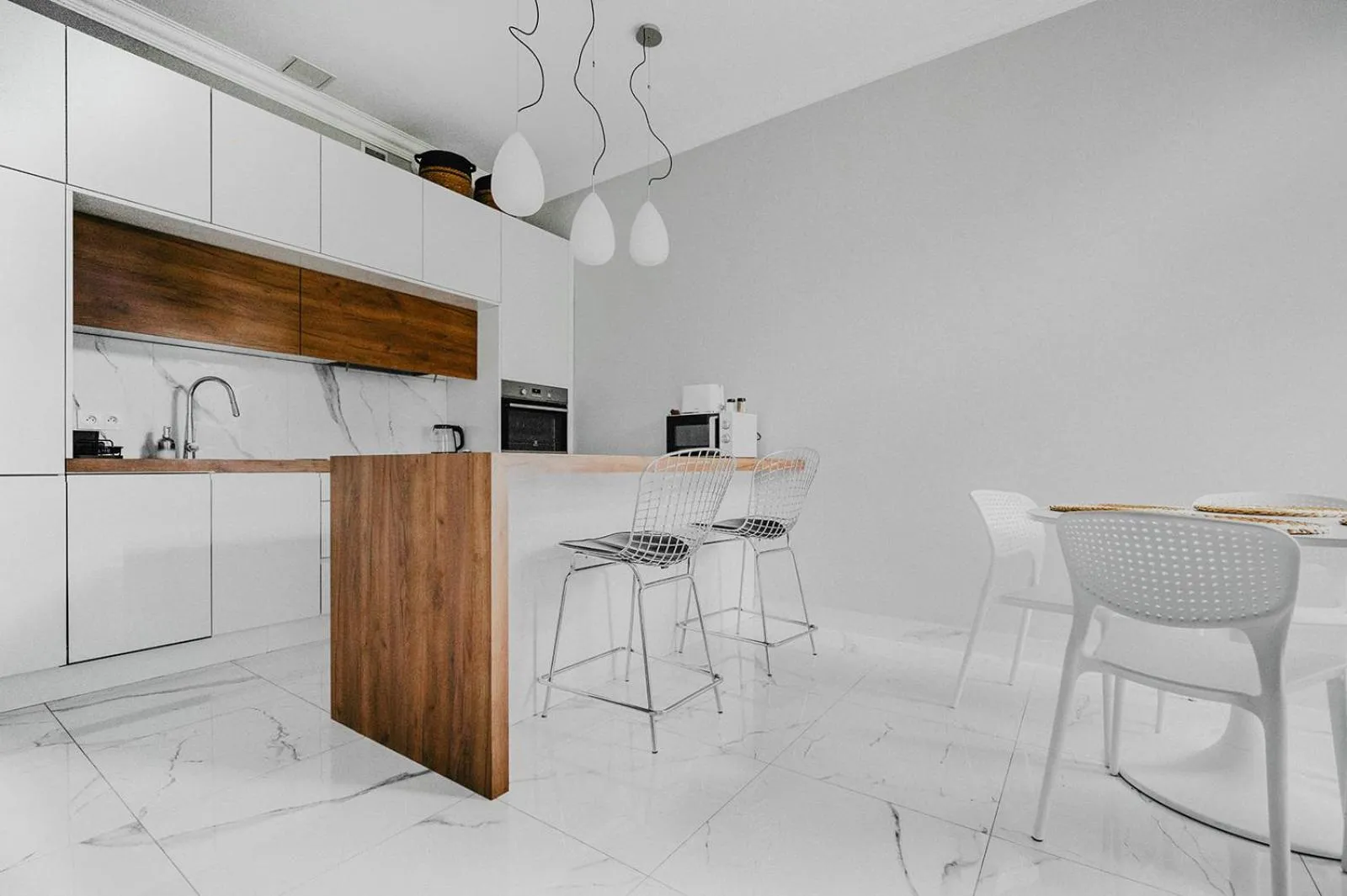 Kitchen or kitchenette in Antique Apartments Old Town