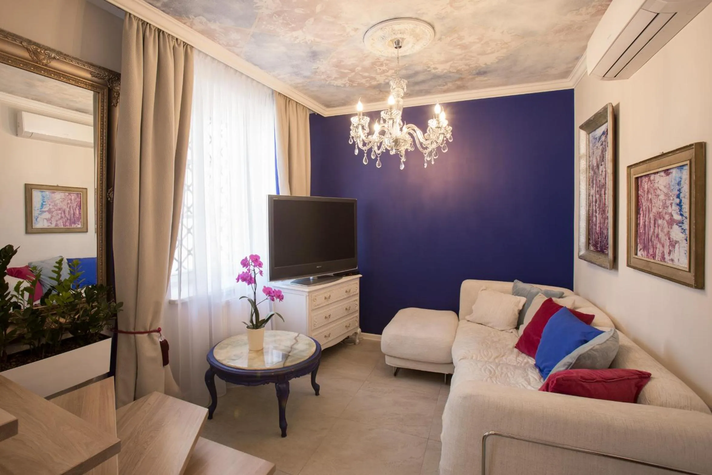 Living room in Antique Apartments Old Town