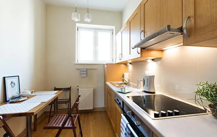 Kitchen or kitchenette in Antique Apartments Old Town