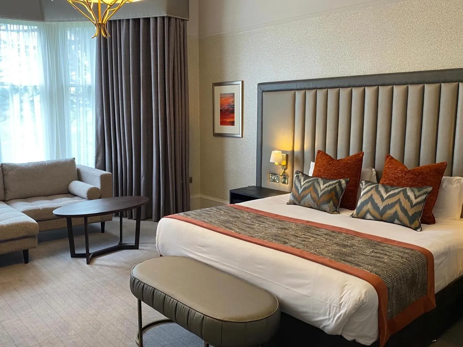 Bed in Number 10 Hotel