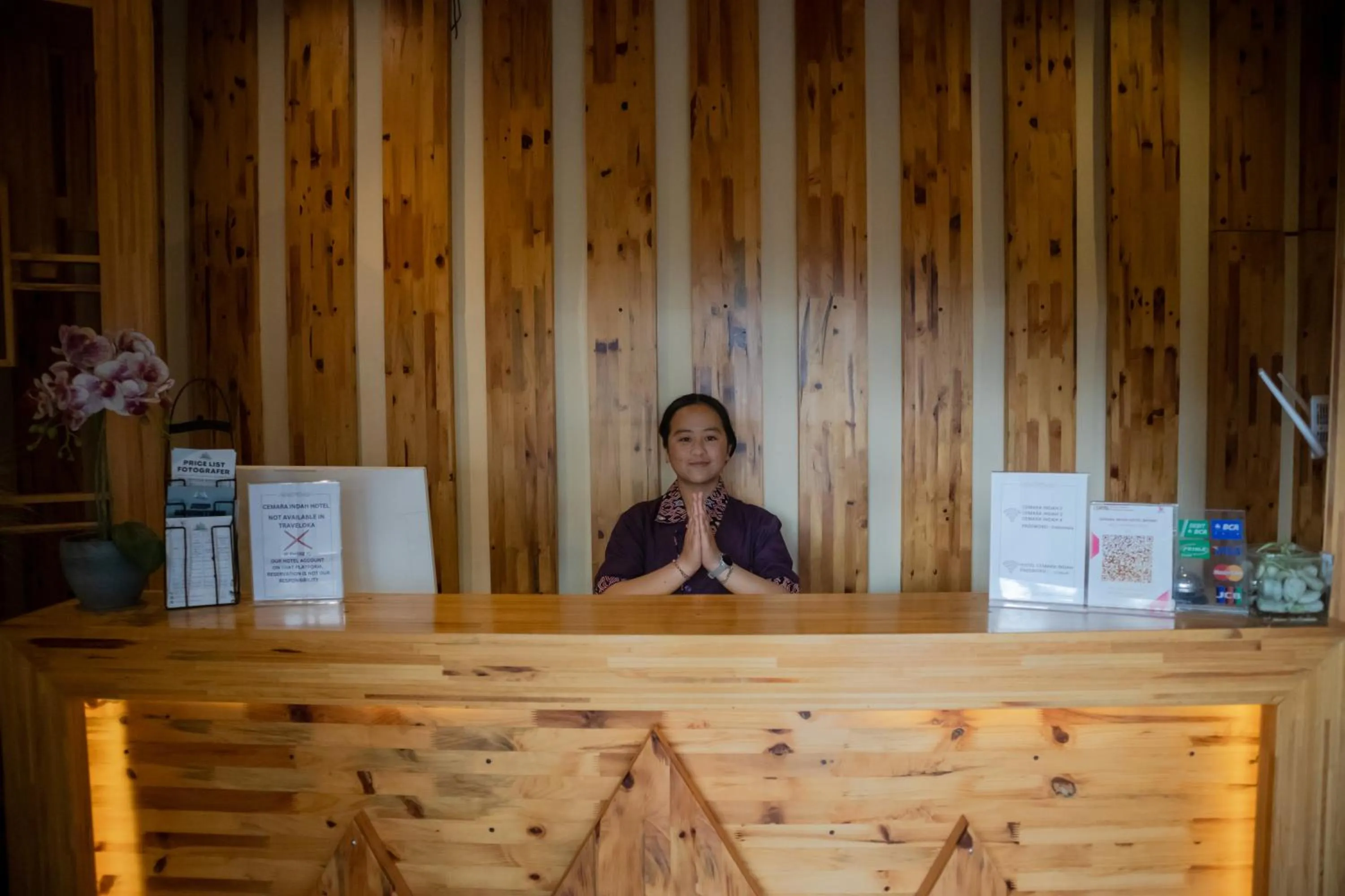 Lobby or reception in Cemara Indah Hotel