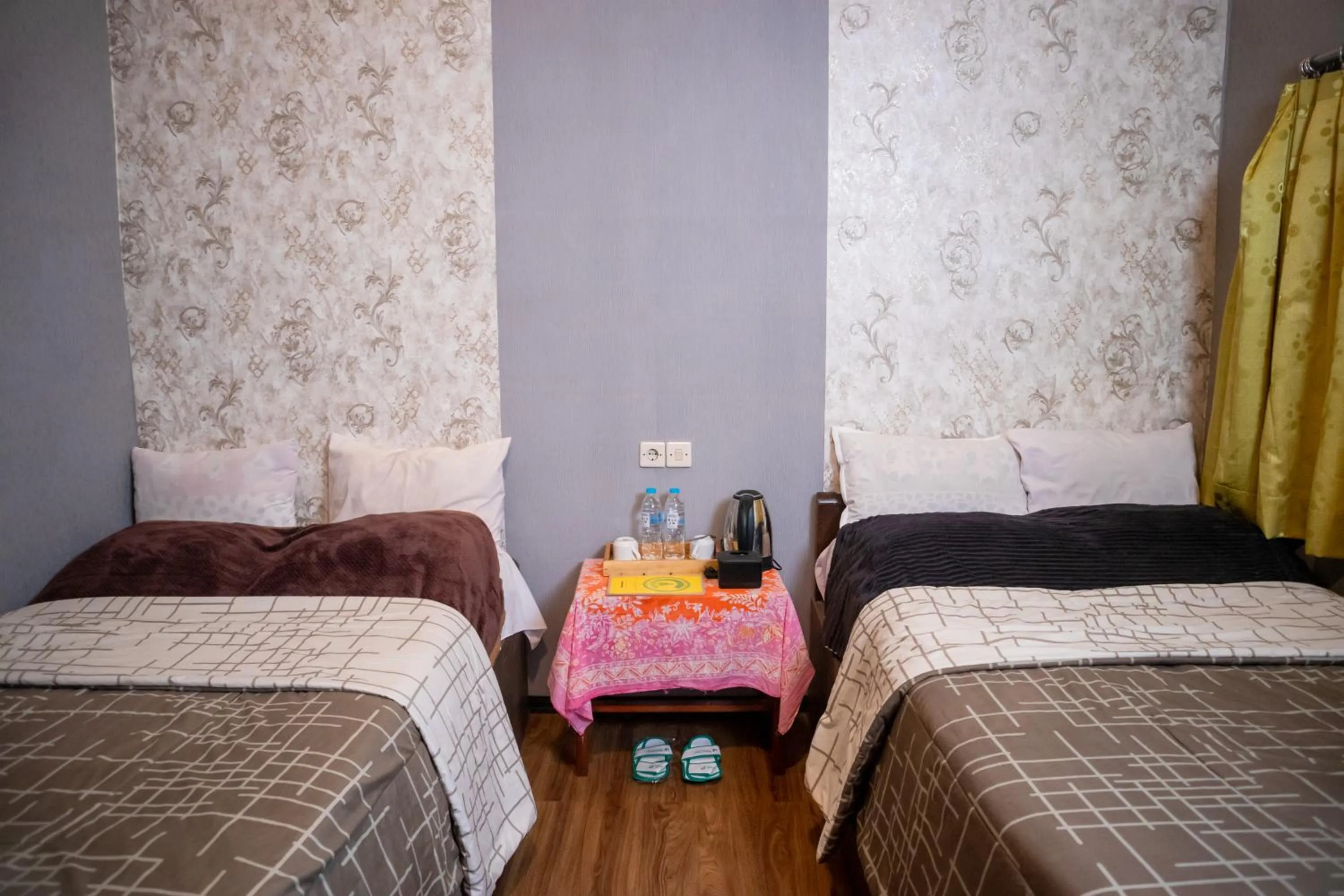 Bed in Cemara Indah Hotel