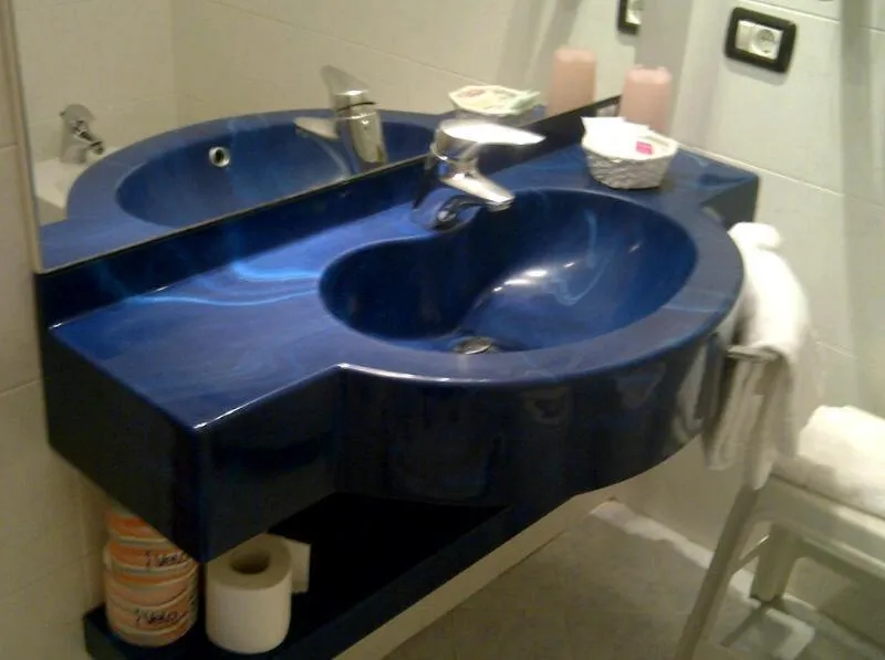 Bathroom in Albergo Rossella